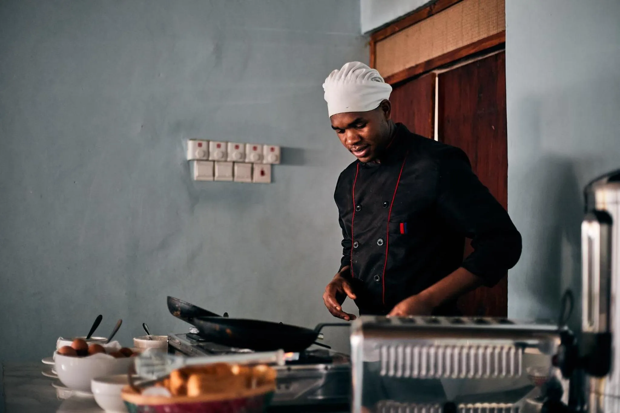 Staff in Malika Nungwi Hotel