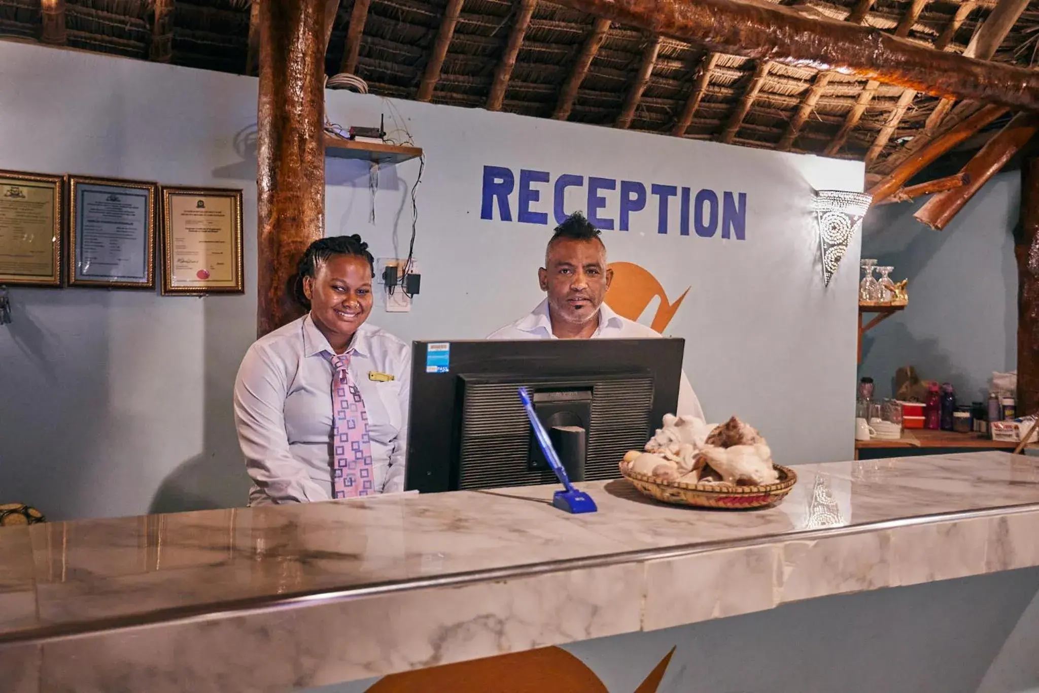 Lobby or reception in Malika Nungwi Hotel Lobby or reception in Malika Nungwi Hotel