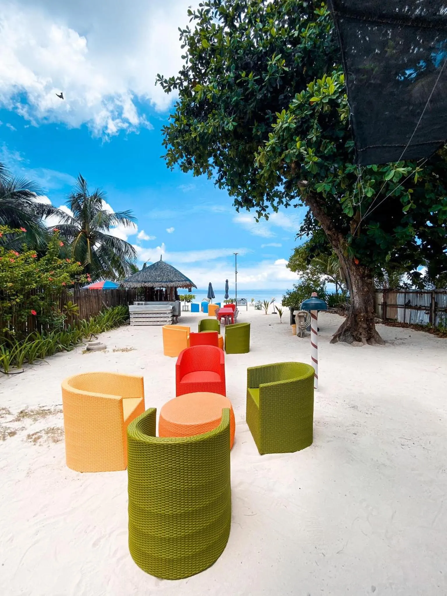 Sea view in In Dai Aquasports and Beach Resort