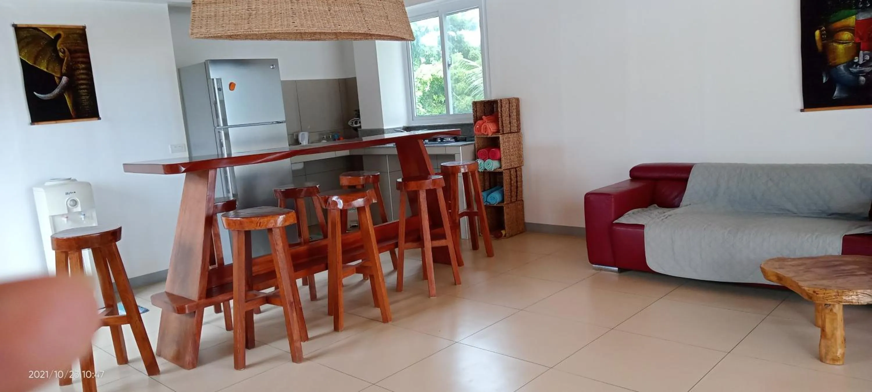 Kitchen or kitchenette in In Dai Aquasports and Beach Resort