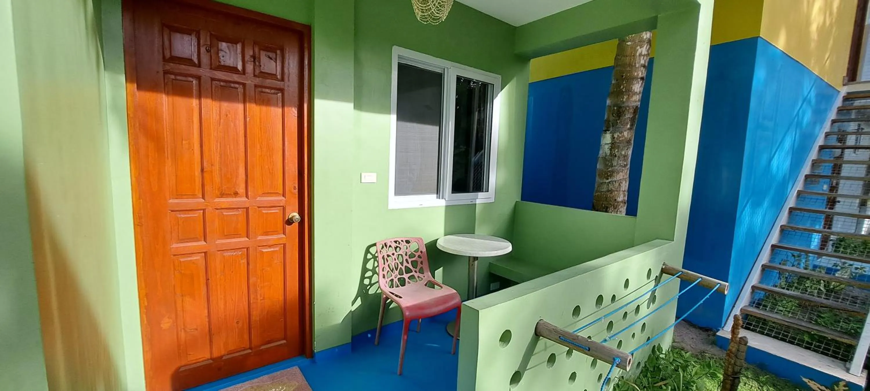 Balcony/Terrace in In Dai Aquasports and Beach Resort