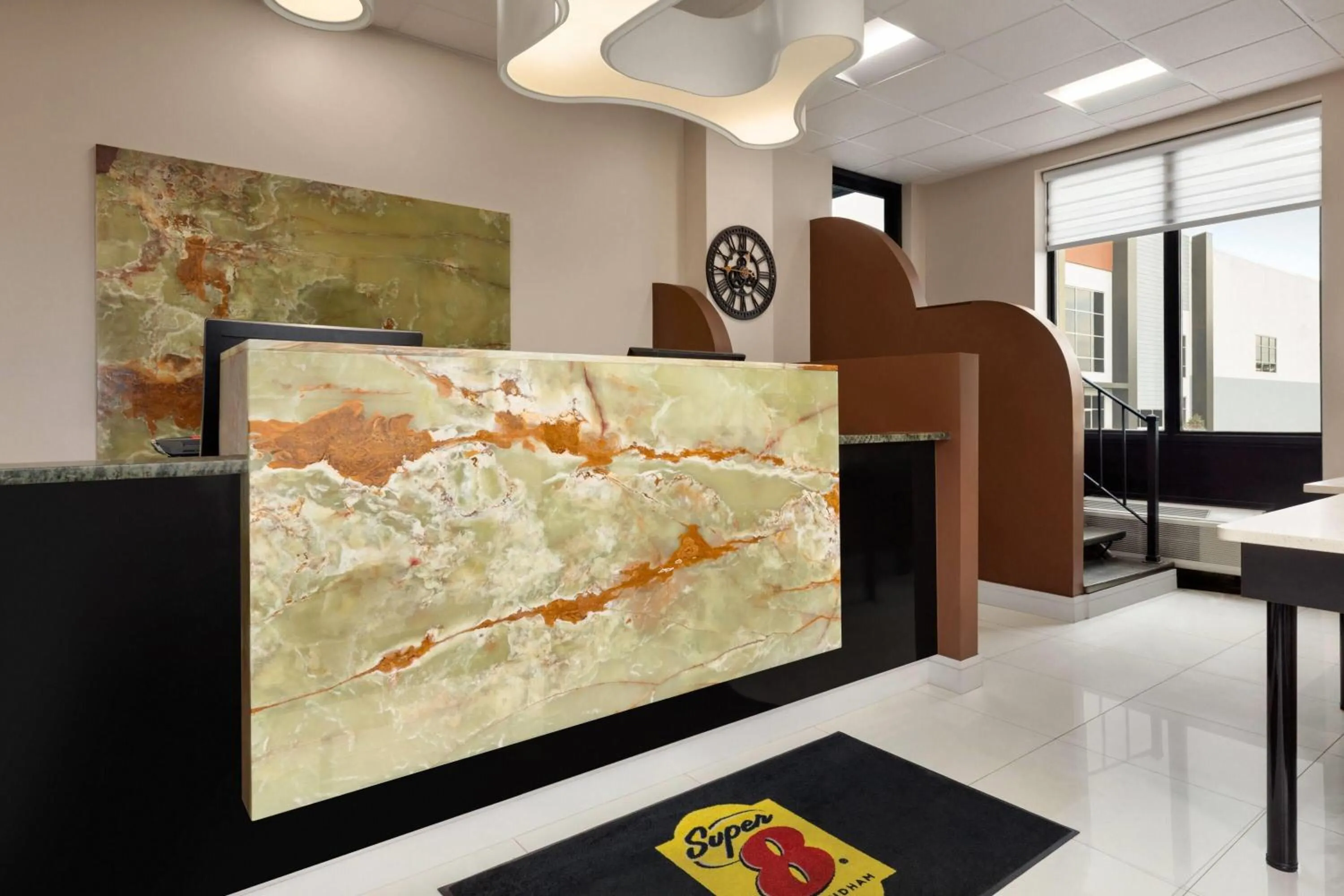 Lobby or reception in Super 8 by Wyndham Meadowlands