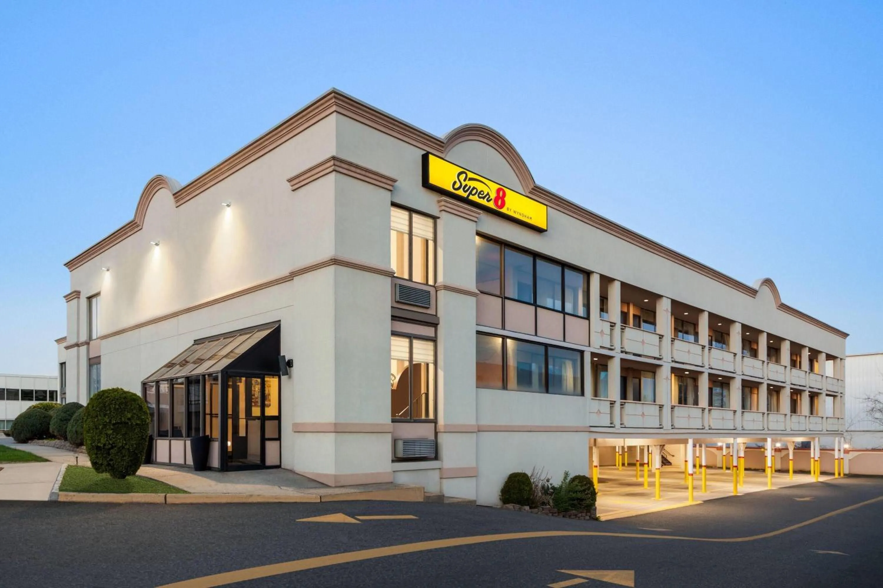 Property building in Super 8 by Wyndham Meadowlands