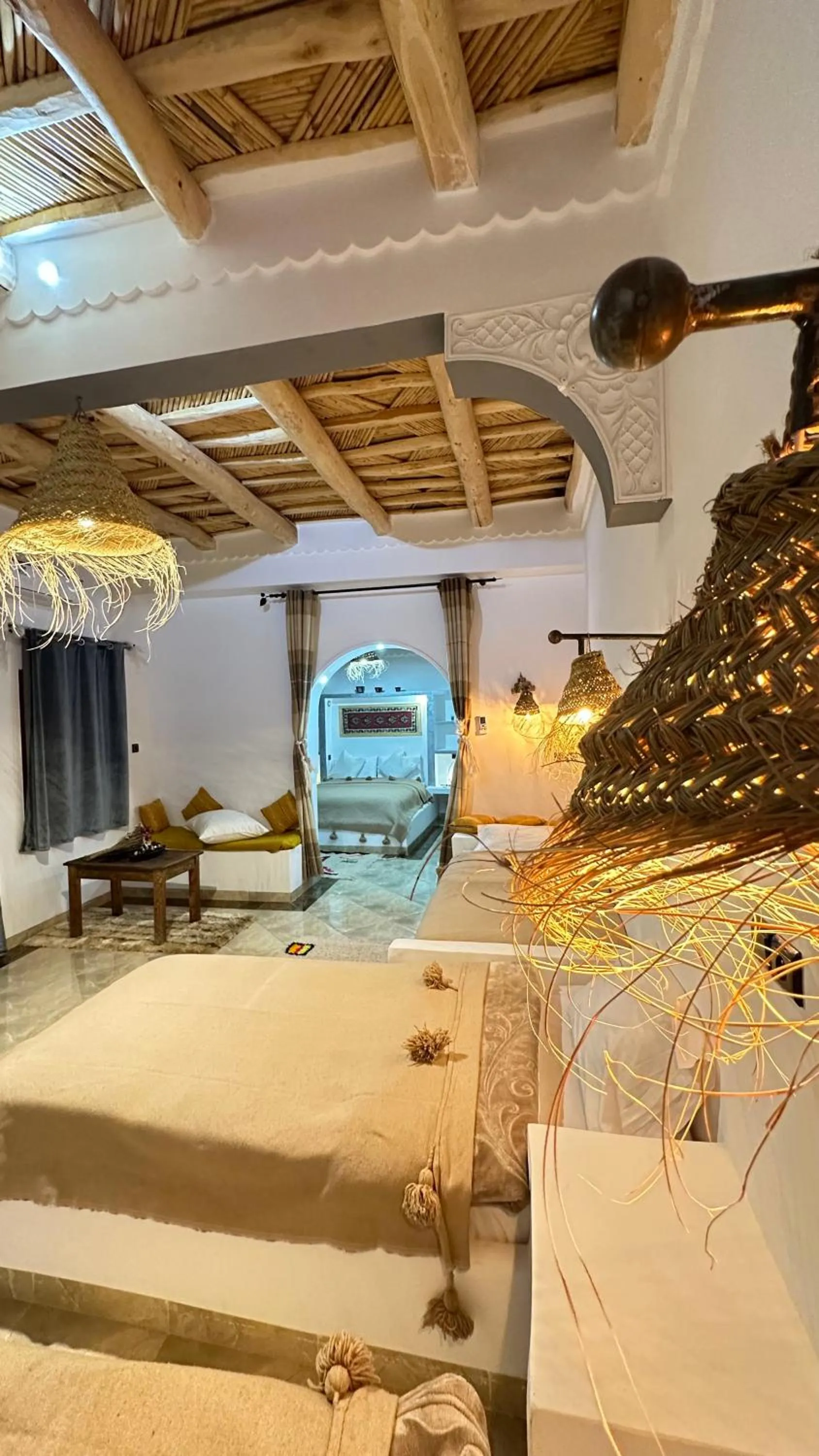 Bed in Miguirne Chez Ali