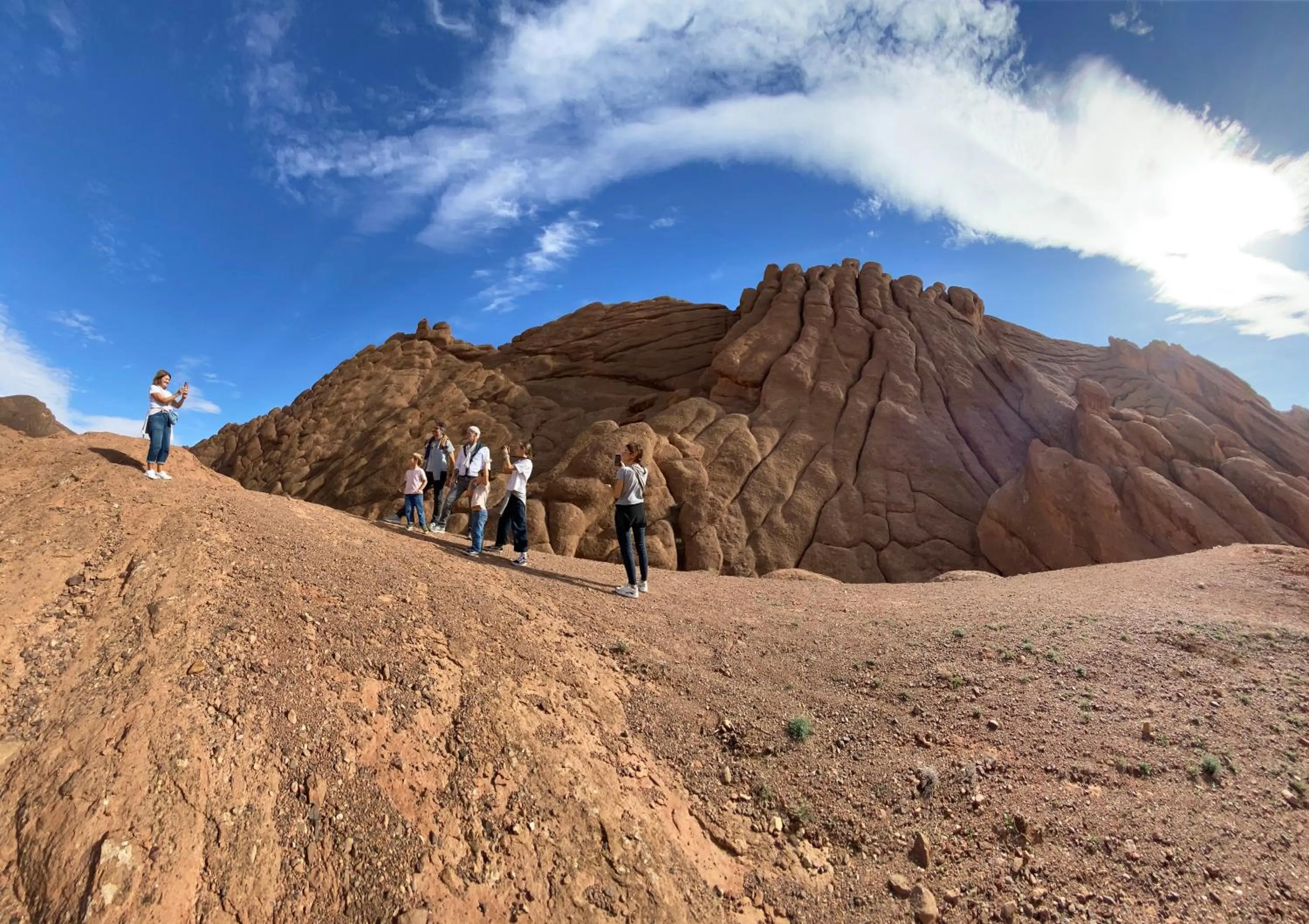 Hiking in Miguirne Chez Ali