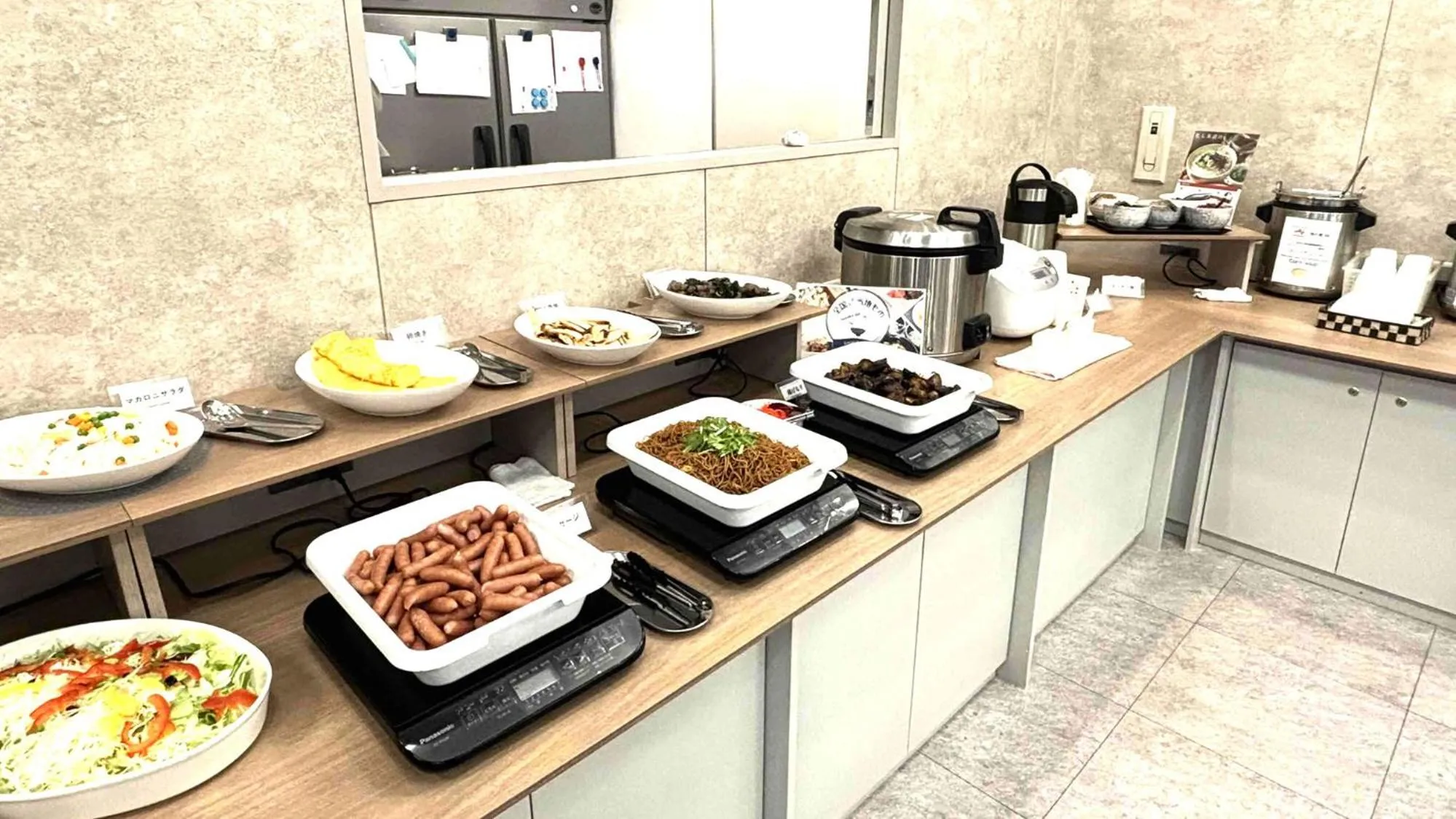 Breakfast in Toyoko Inn Kawasaki Ekimae Shiyakusho-dori