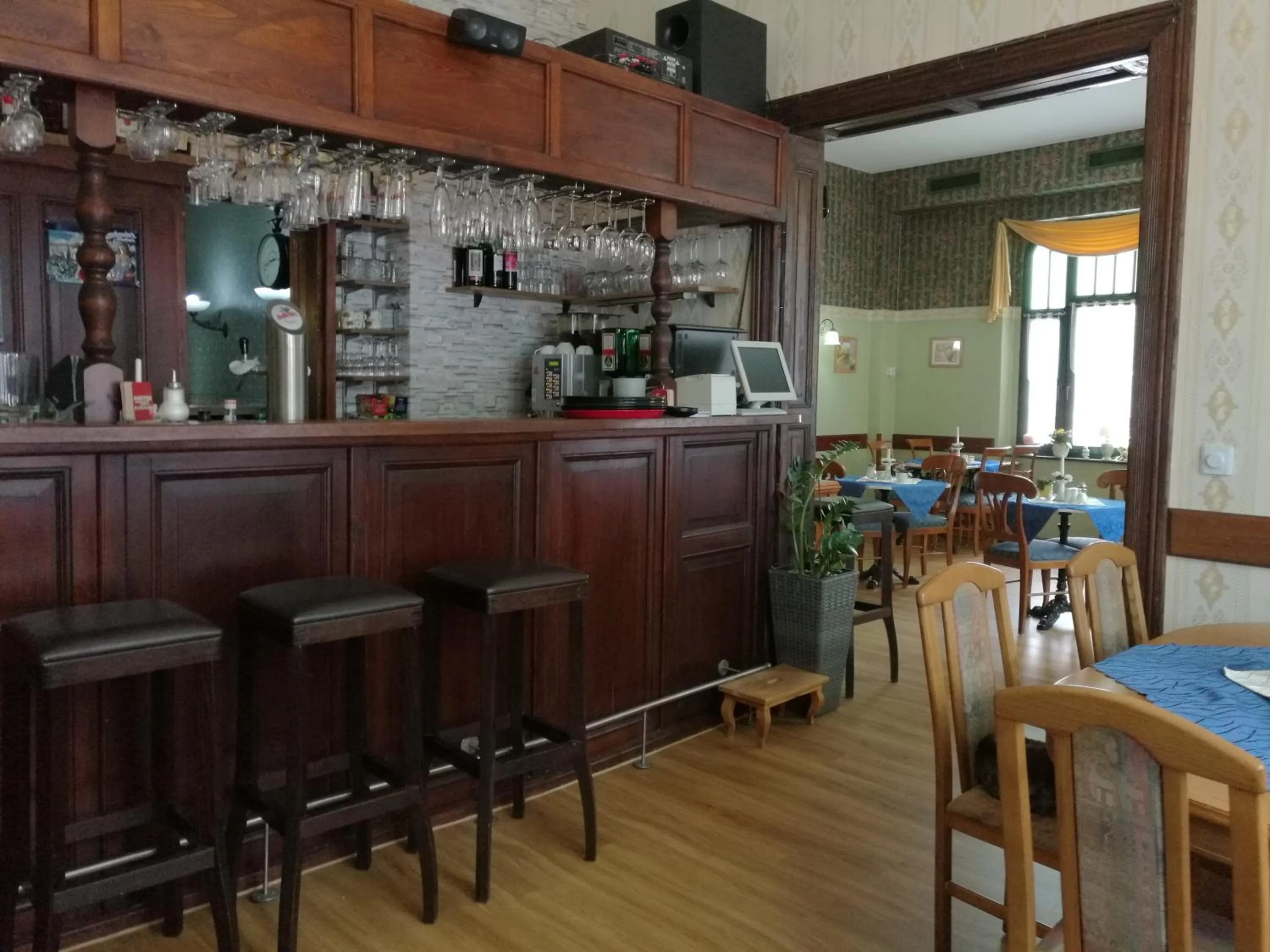 Decorative detail in Hotel Villa Alice