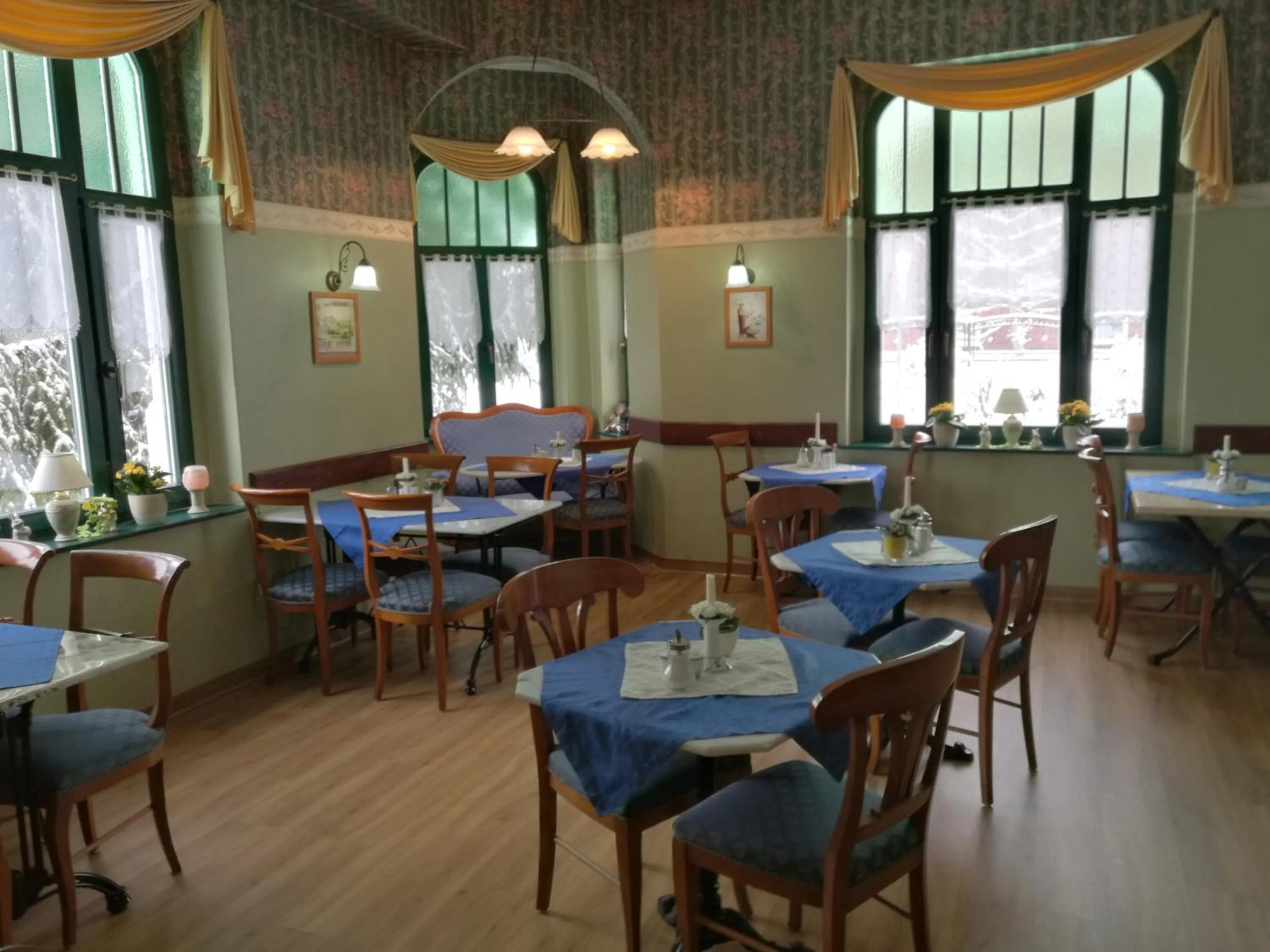 Decorative detail in Hotel Villa Alice