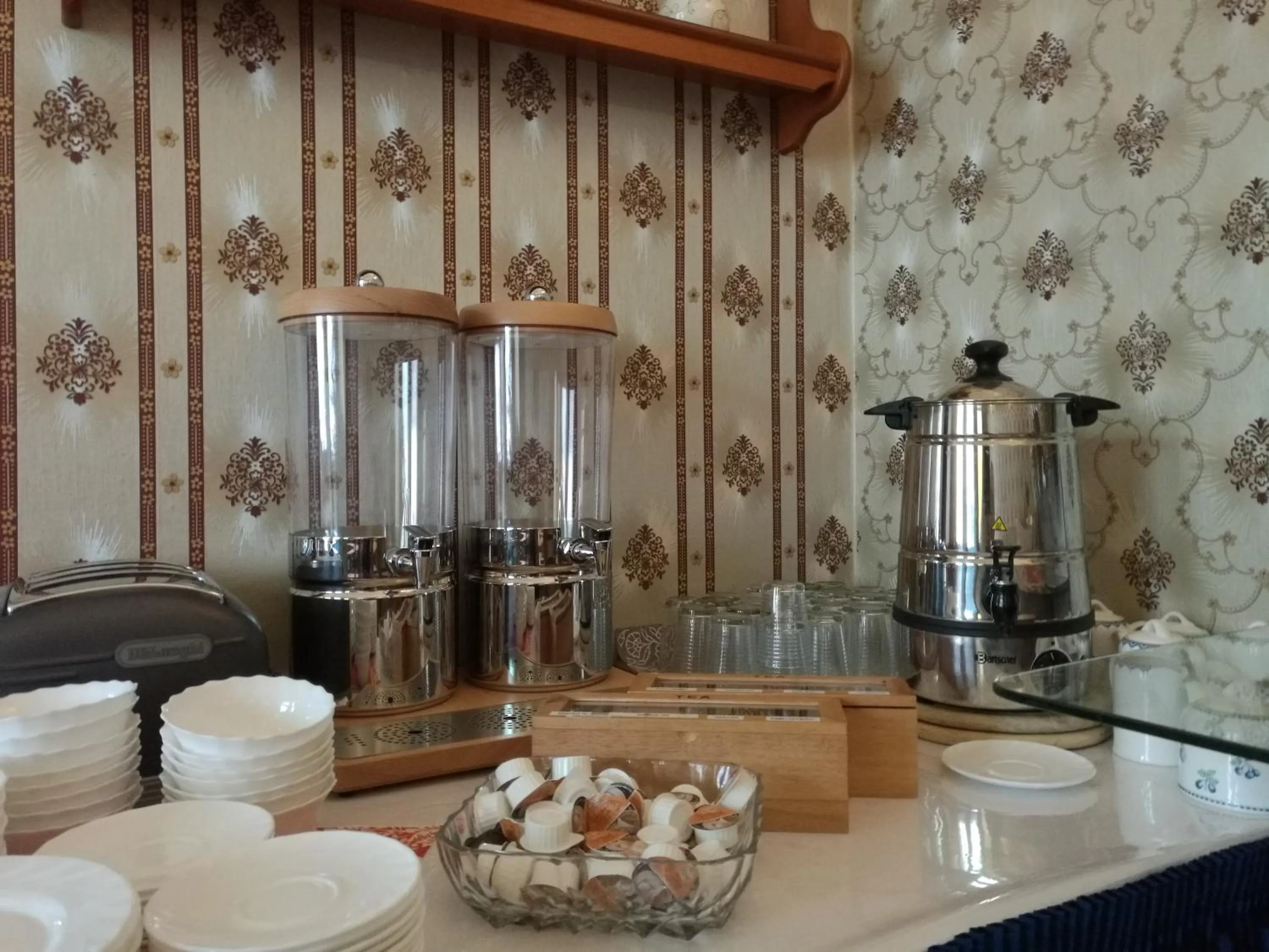 Decorative detail in Hotel Villa Alice