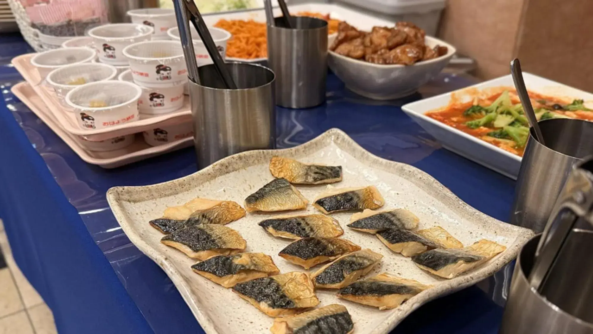 Breakfast in Toyoko Inn Tokuyama-eki Shinkansen-guchi Breakfast in Toyoko Inn Tokuyama-eki Shinkansen-guchi