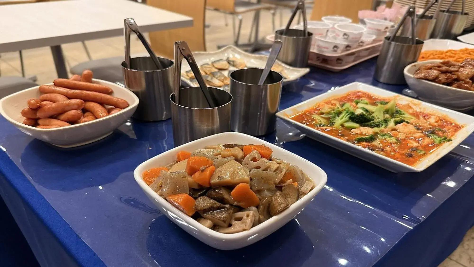 Breakfast in Toyoko Inn Tokuyama-eki Shinkansen-guchi Breakfast in Toyoko Inn Tokuyama-eki Shinkansen-guchi