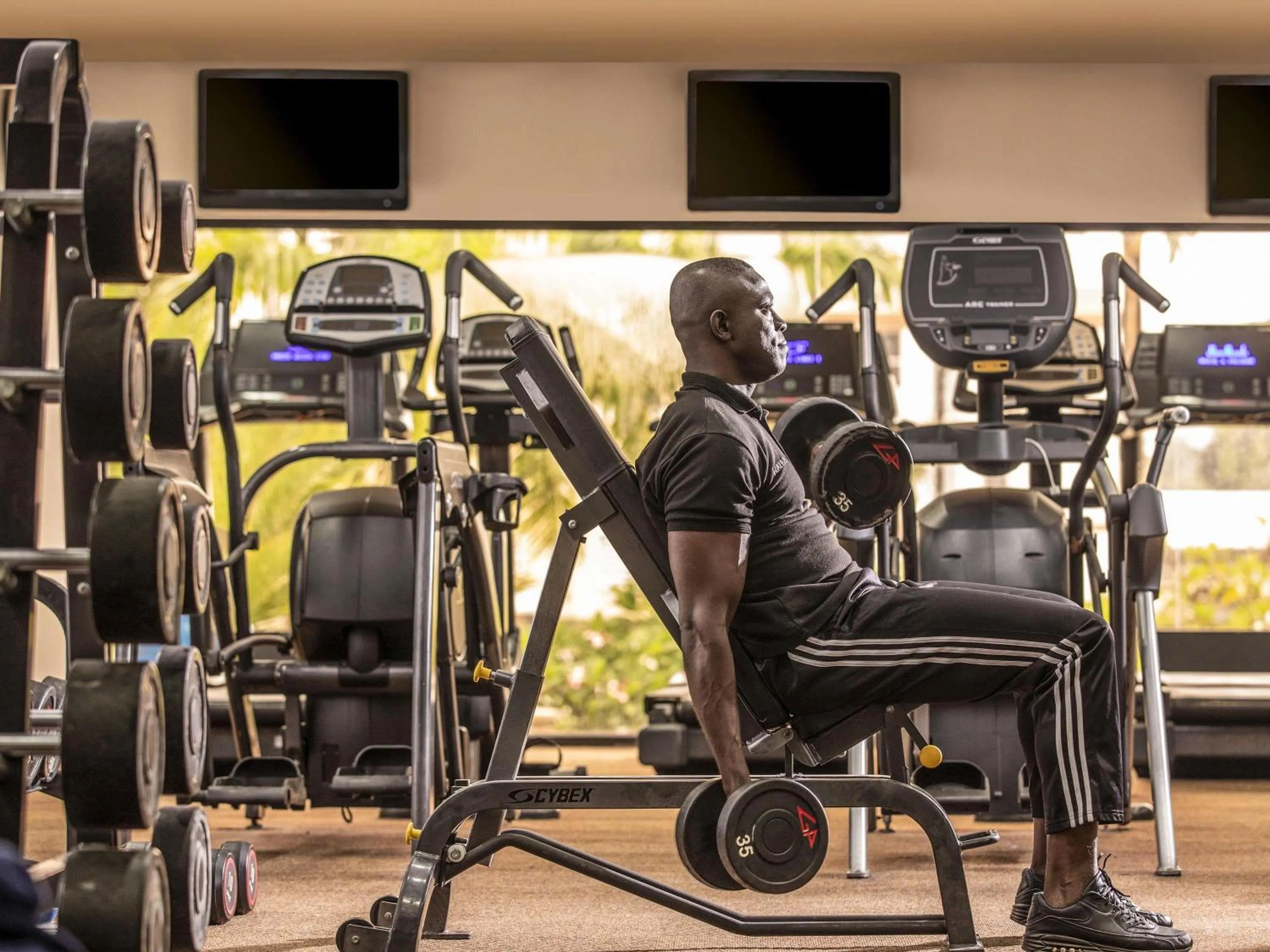 Fitness centre/facilities in Mövenpick Hotel Ikoyi Lagos