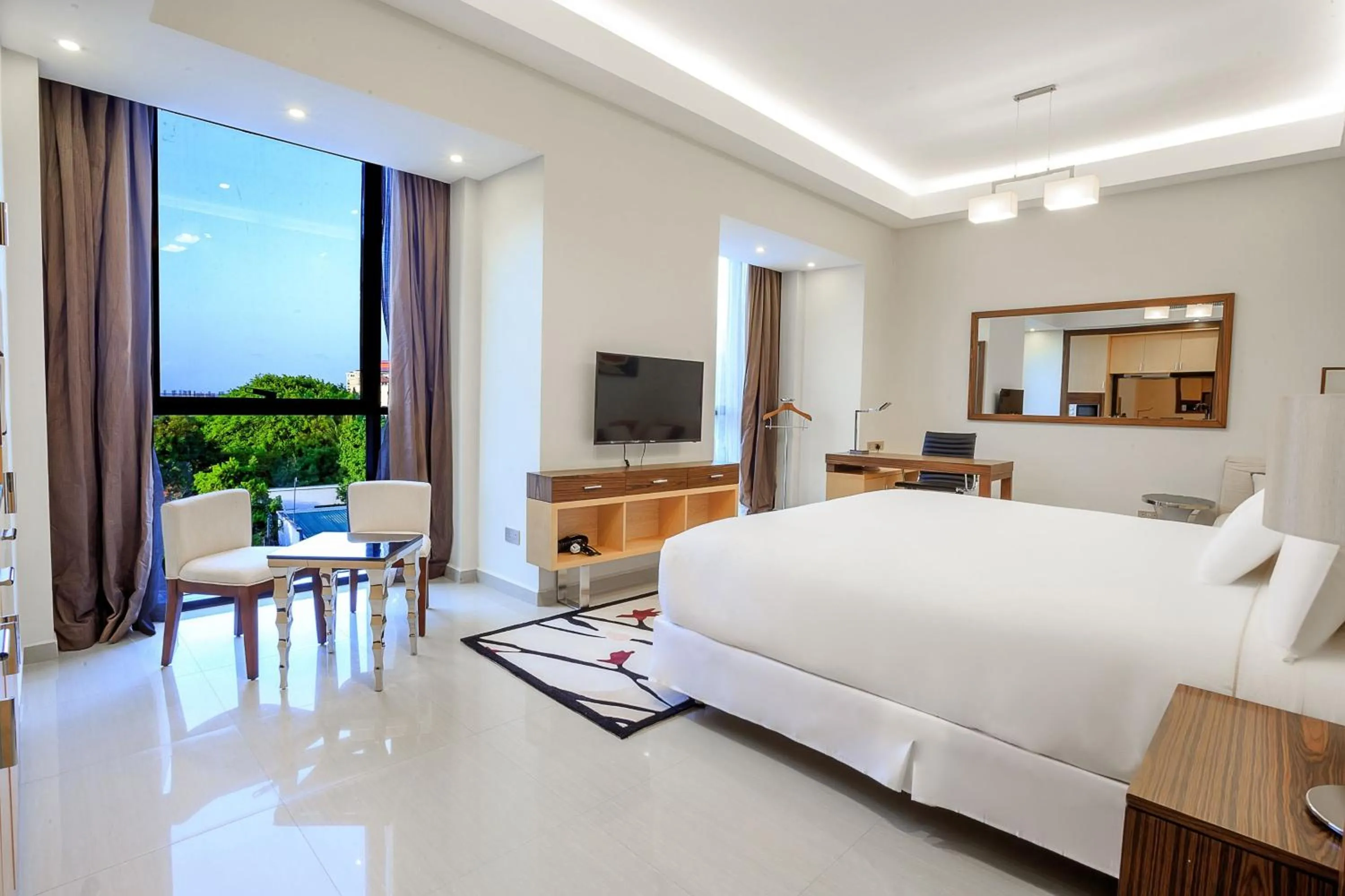 Swimming pool, Bed in Element by Westin Hotel Dar es Salaam