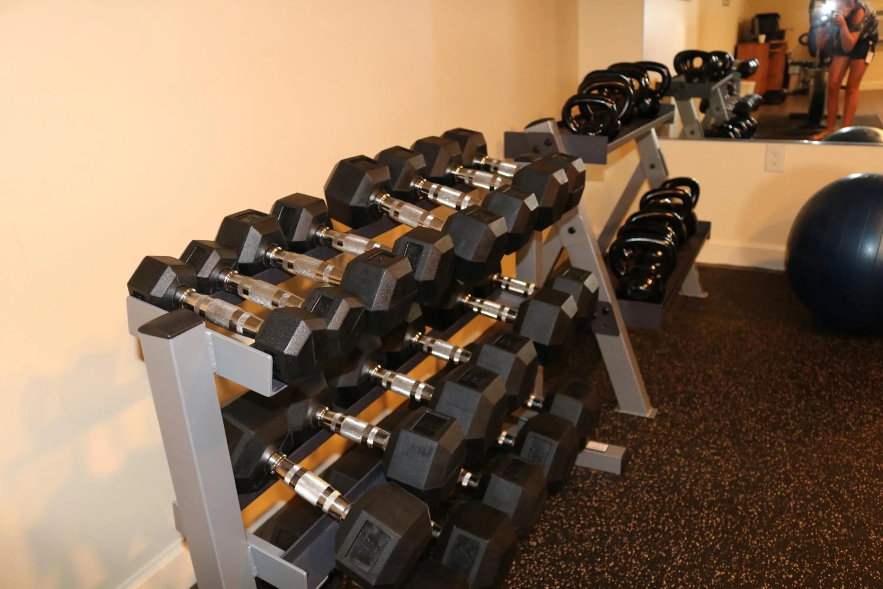 Fitness centre/facilities in The Village Inn