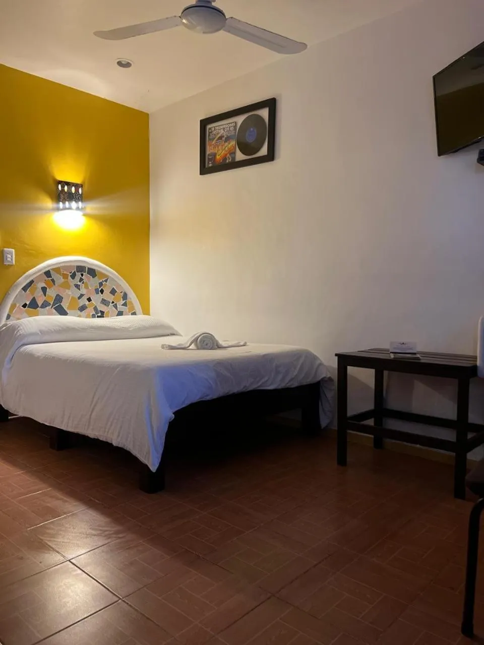 Bed in Hotel Mary Carmen