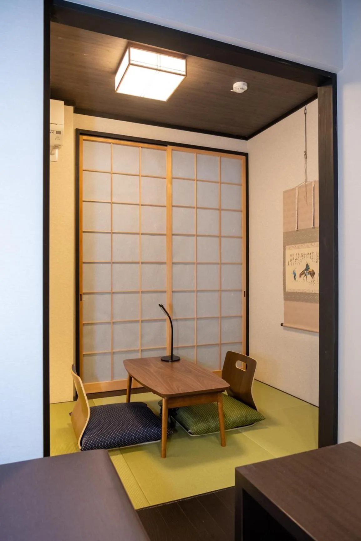 Seating area in Little Hotel Kyoto Karasuma Takatsuji