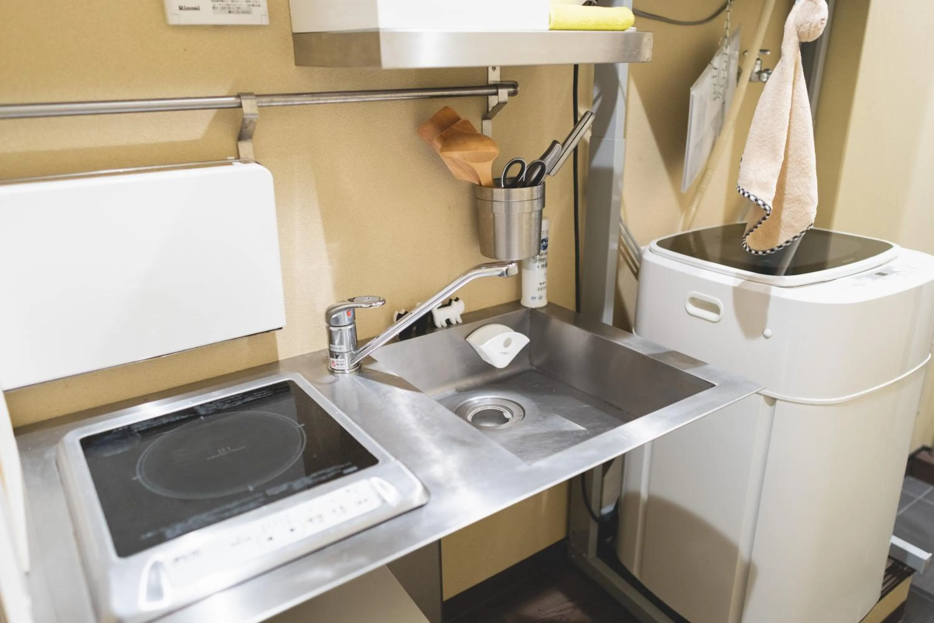 Kitchen or kitchenette in Little Hotel Kyoto Karasuma Takatsuji