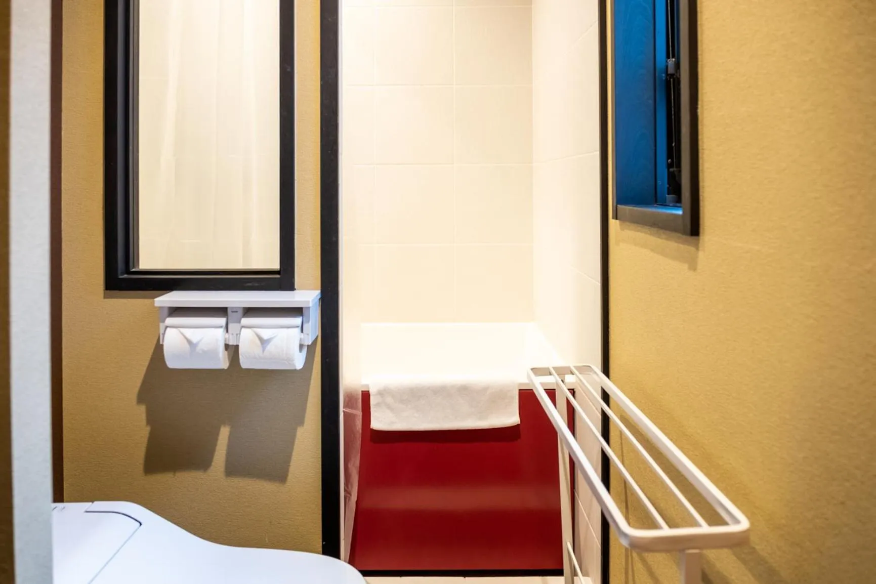 Bathroom, Bed in Little Hotel Kyoto Karasuma Takatsuji