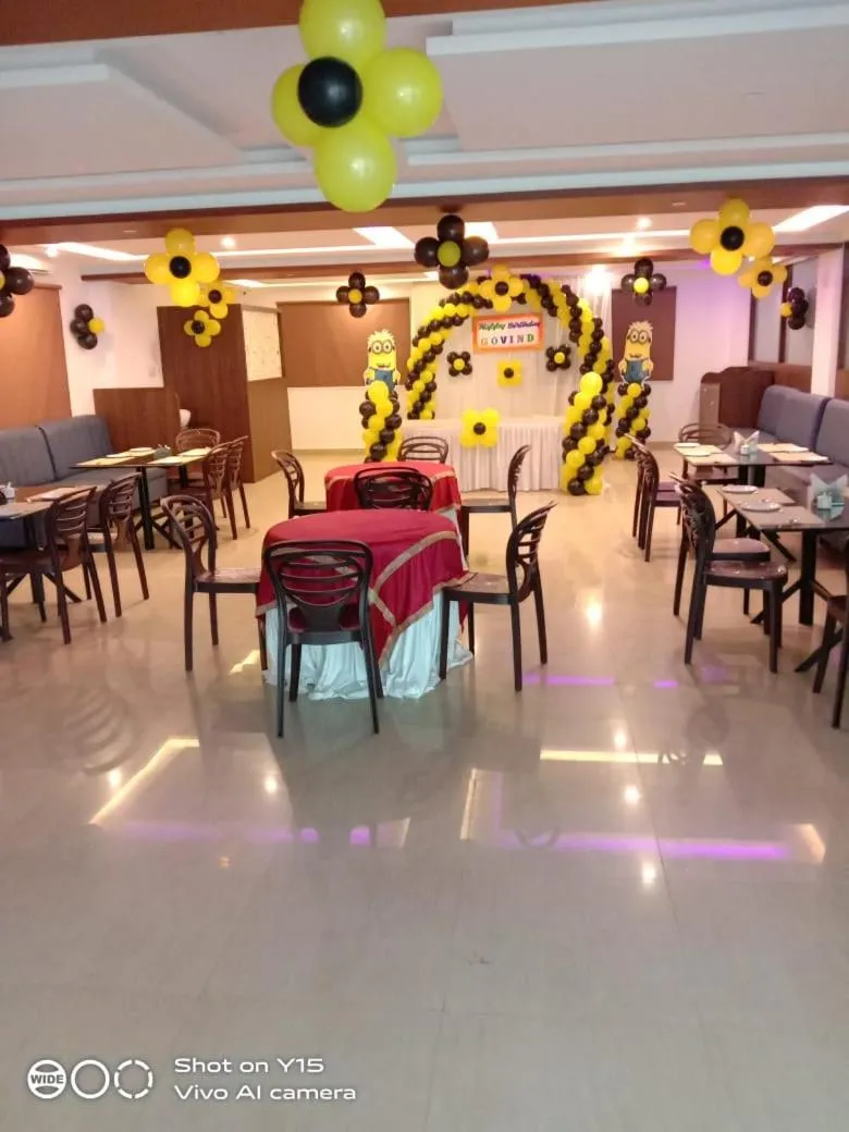 Restaurant/places to eat in THE NISARGA GRAND