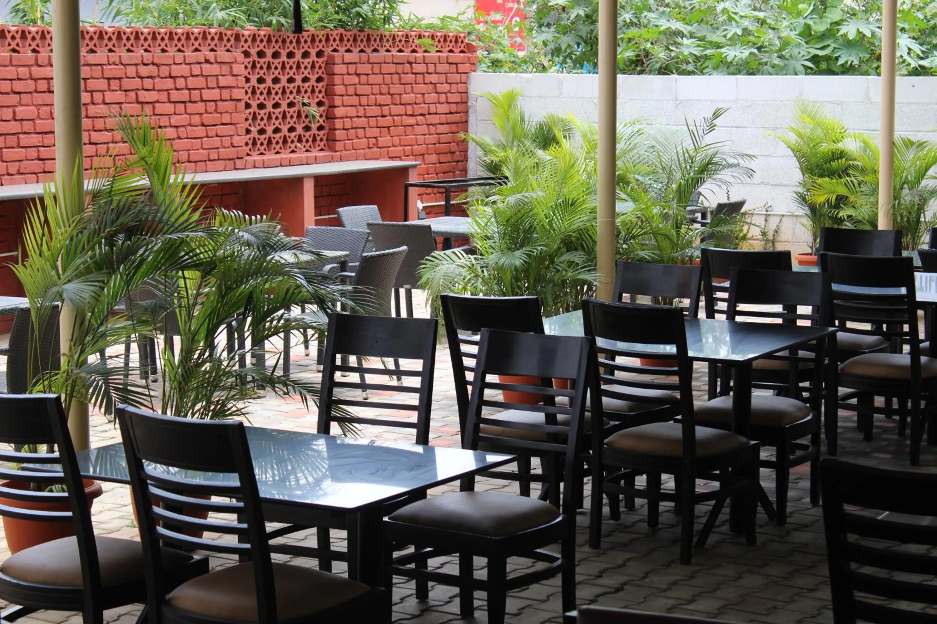 Restaurant/places to eat in THE NISARGA GRAND