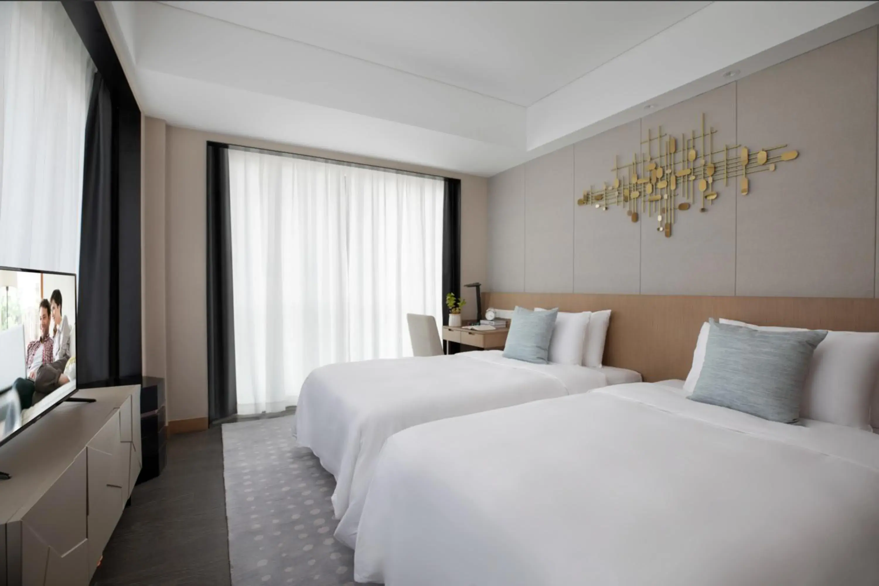 Bedroom, Bed in Citadines New District Wuxi Bedroom, Bed in Citadines New District Wuxi
