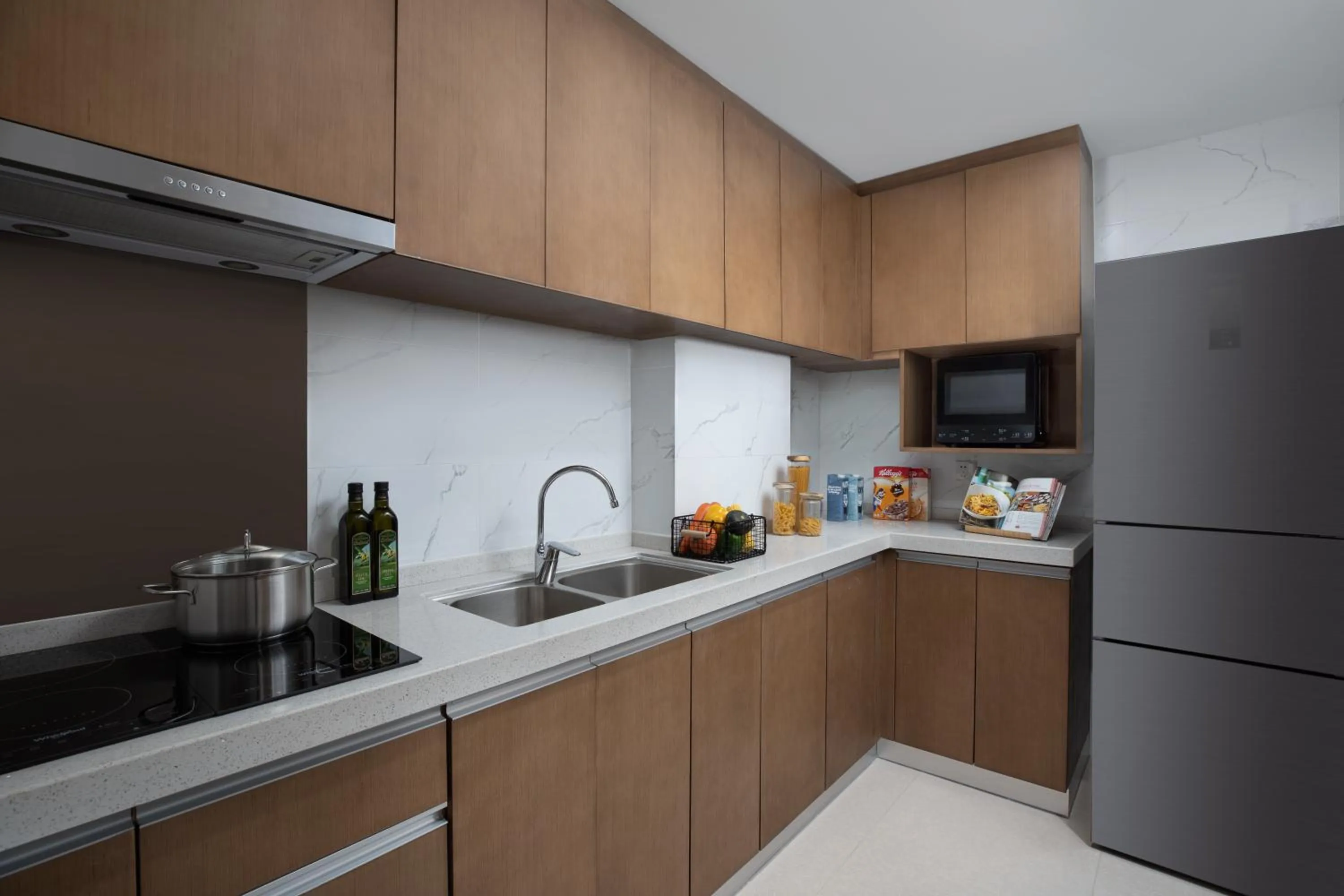 kitchen in Citadines New District Wuxi