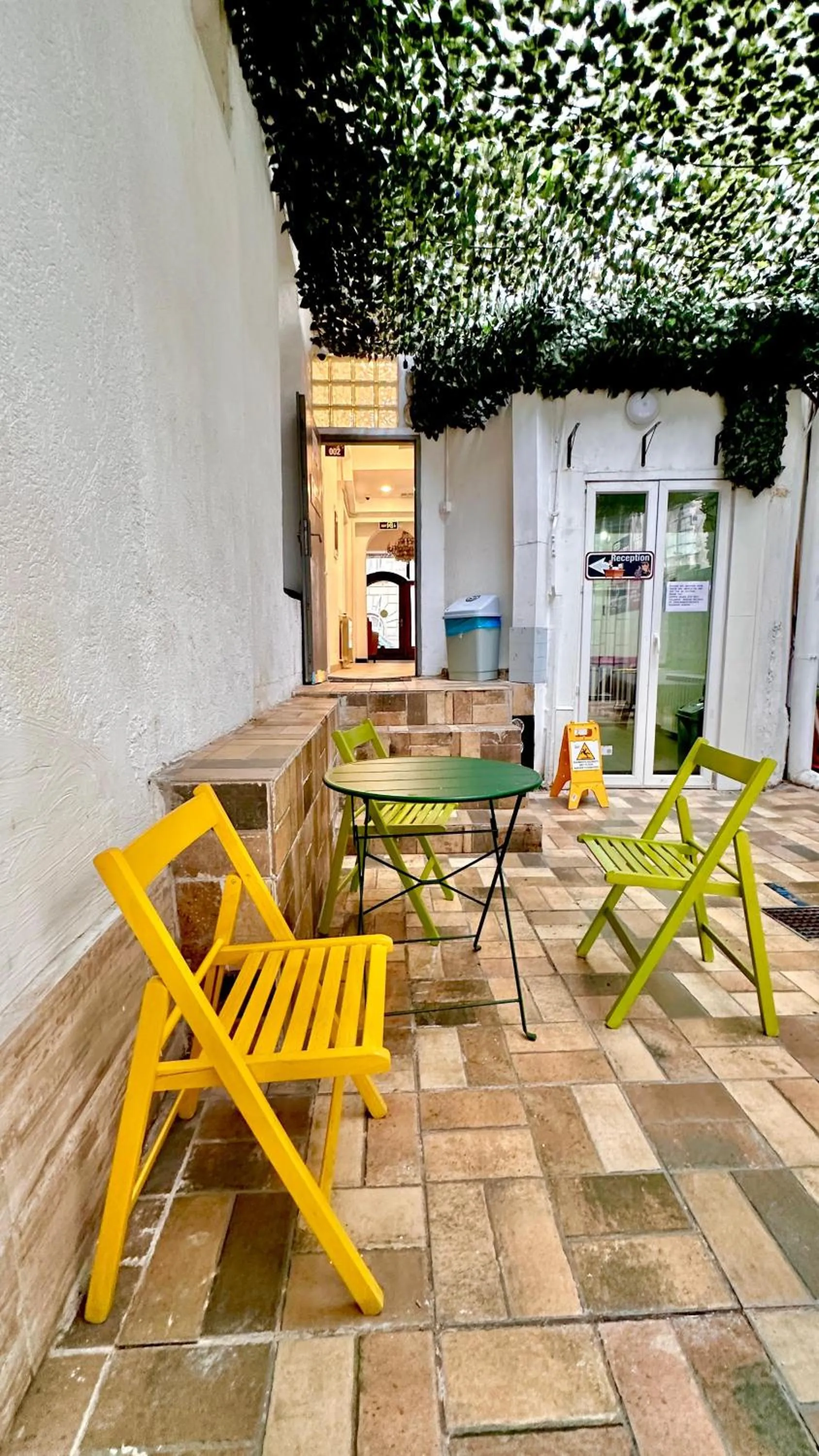 Garden in NEW GENERATION HOSTEL Prague center