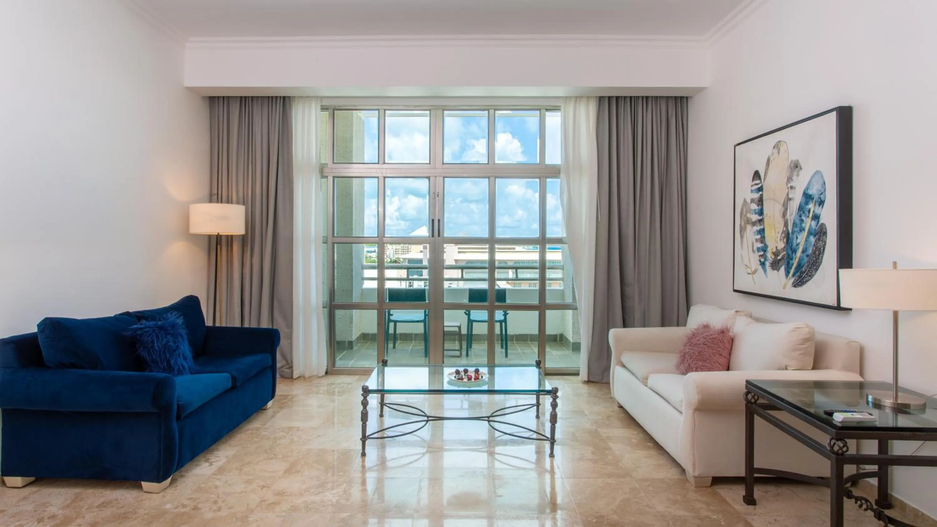 Living room in Sandos Cancún All Inclusive - Adults Only