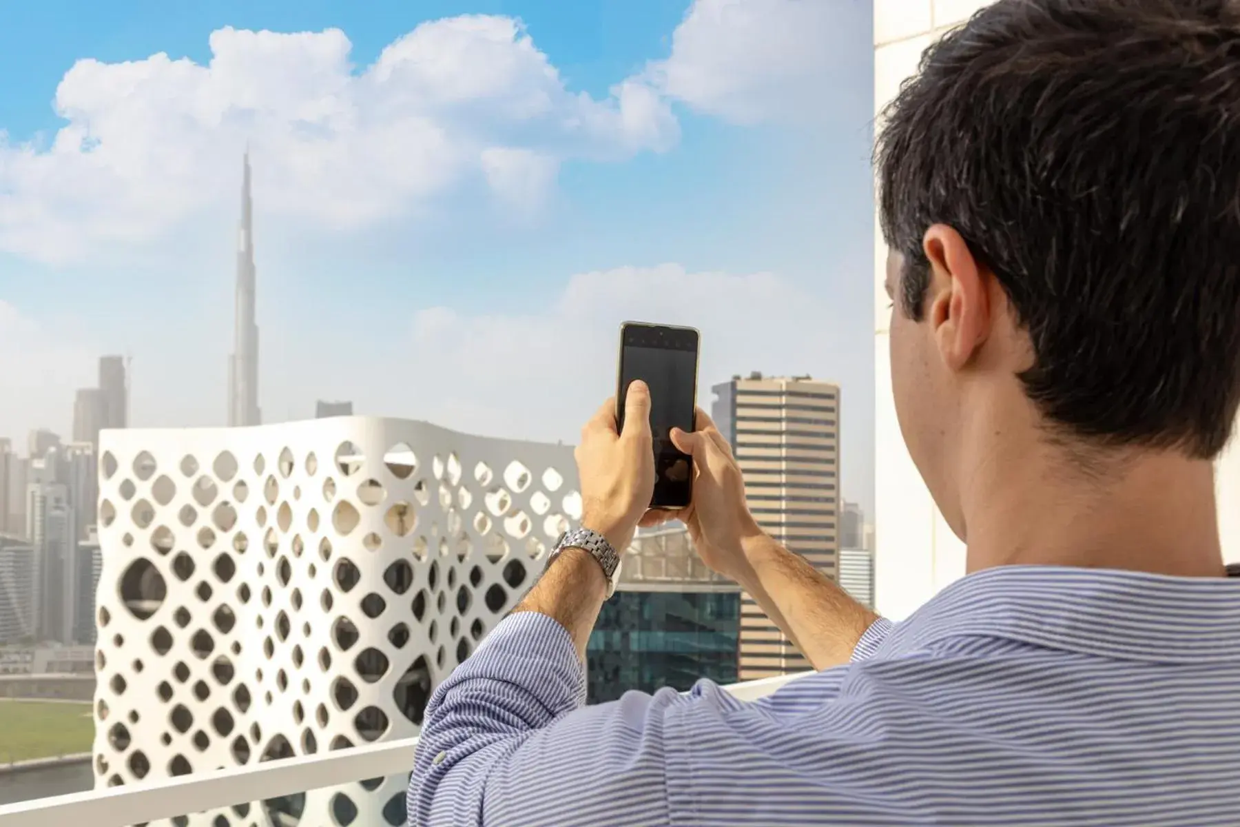 City view in Unlock Metropolis Business Bay City view in Unlock Metropolis Business Bay