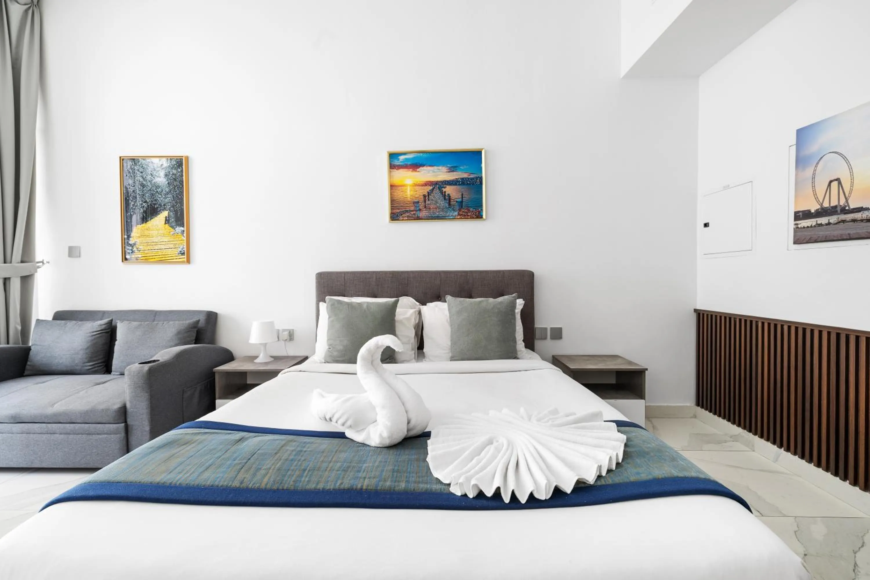 Bed in Unlock Waters Edge