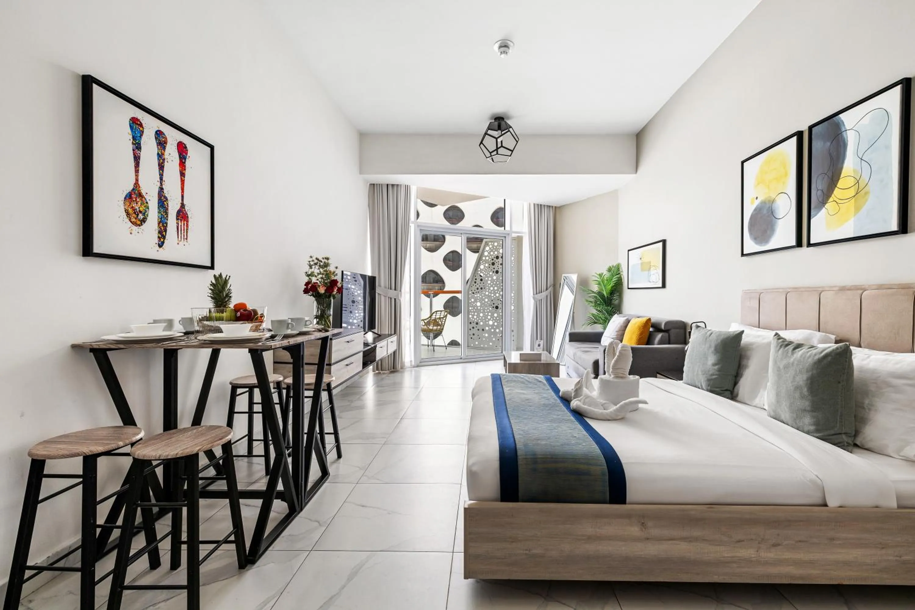 Bed in Unlock Waters Edge