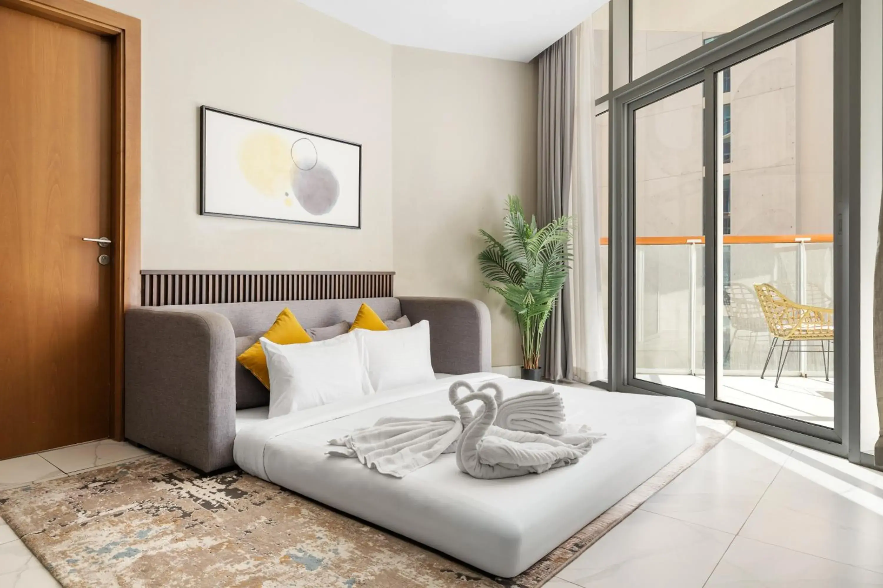 One Bedroom family apartment with Burj Khalifa View in Unlock Waters Edge One Bedroom family apartment with Burj Khalifa View in Unlock Waters Edge