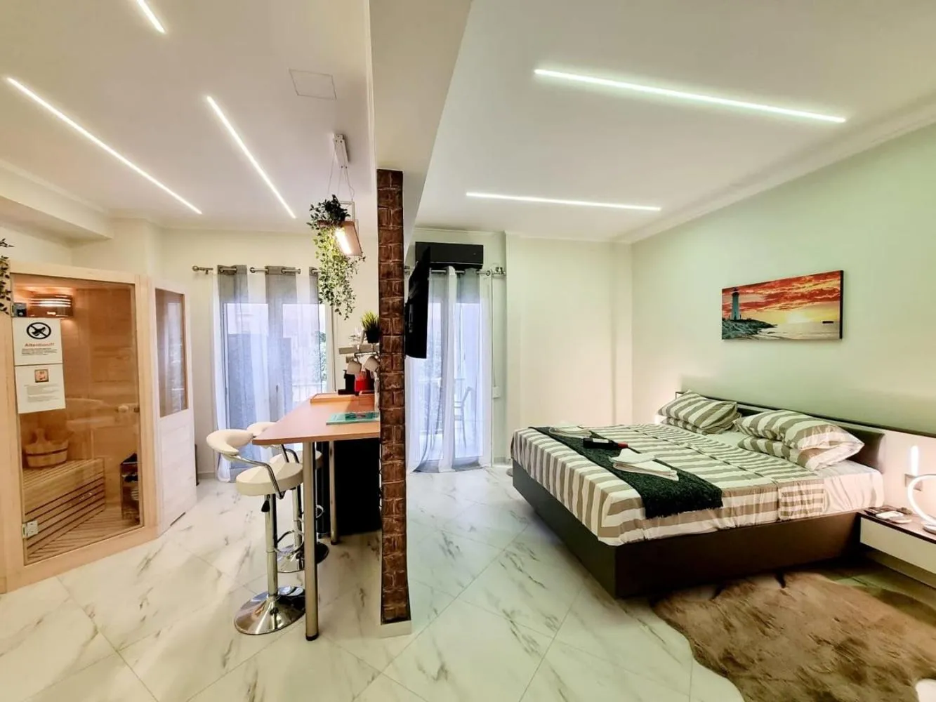 ROMANTIC DELUXE SVITE wise Jacuzzi and Sauna