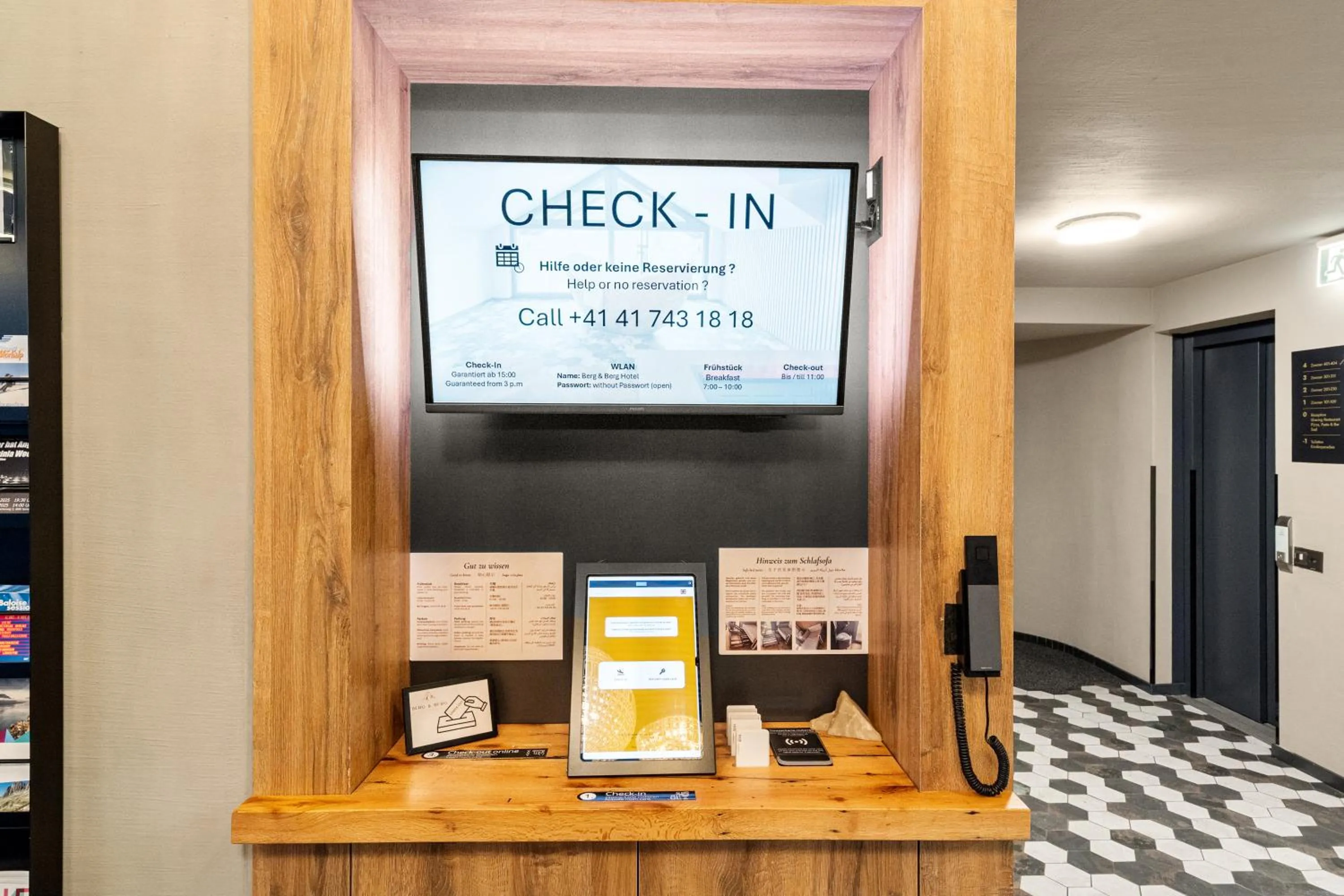 BERG & BERG Hotel - Kerns Self-Check-in