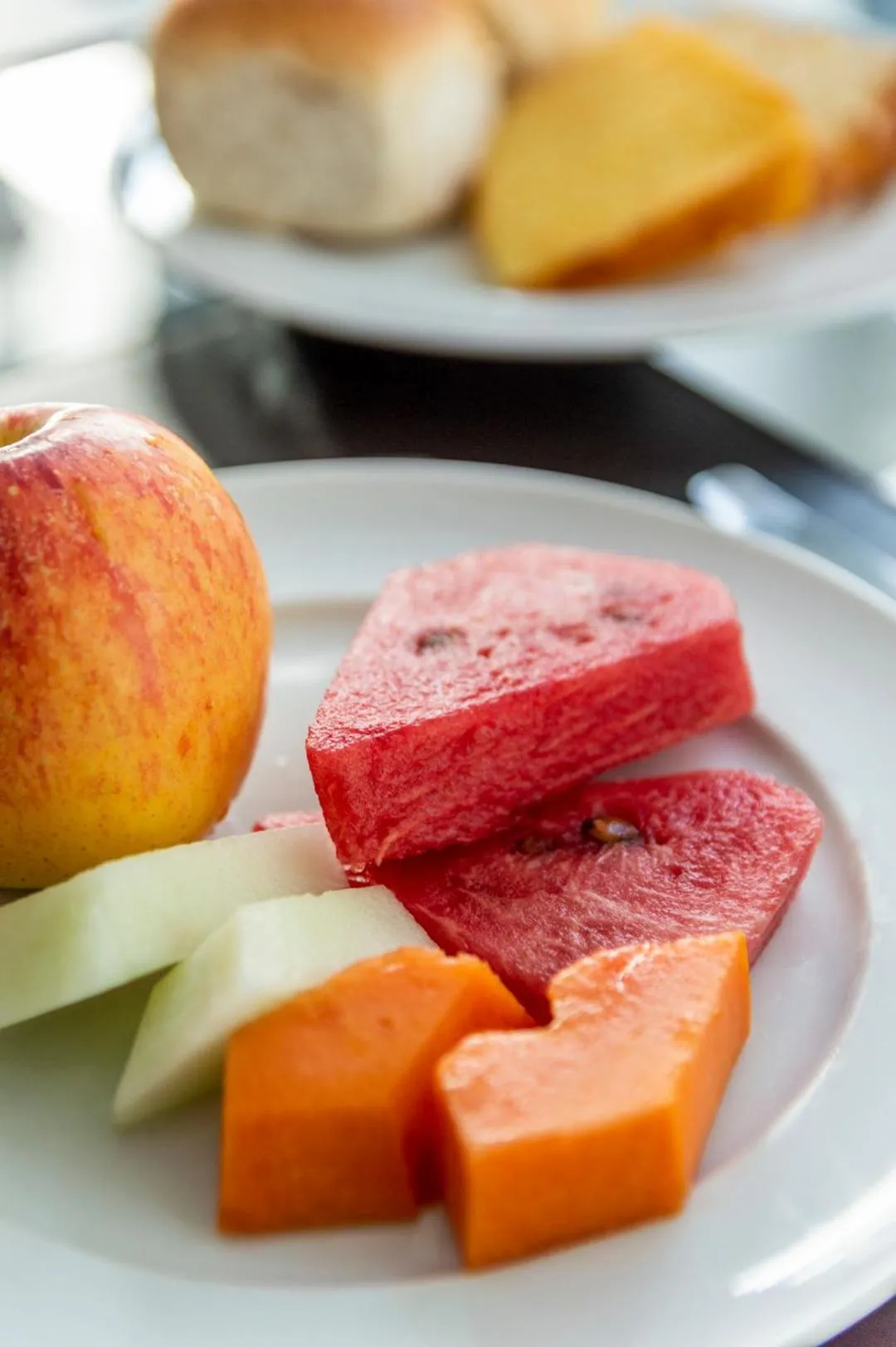 Buffet breakfast in Hotel Praia Bonita Jatiúca