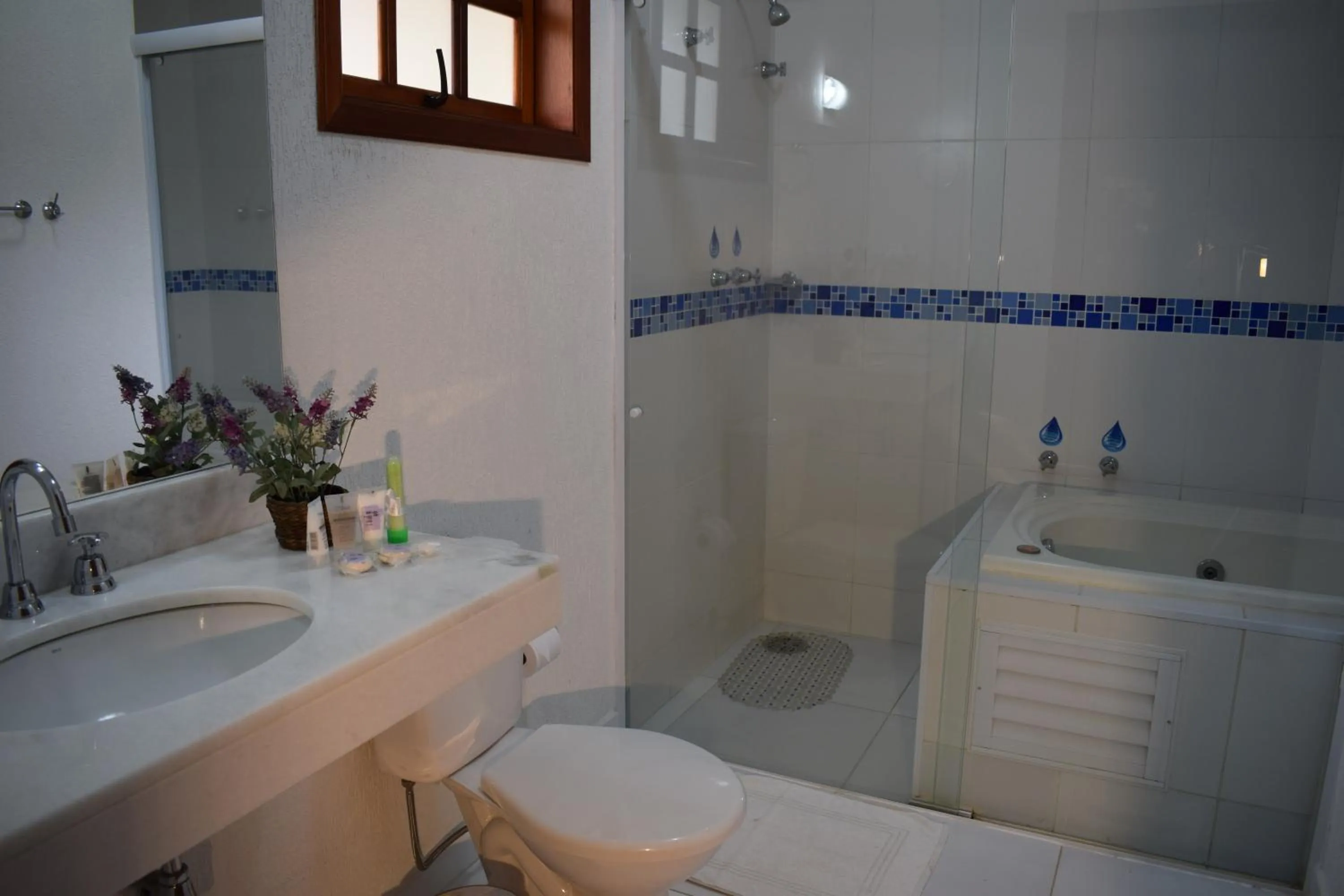 Bathroom in Pousada Recanto Feliz