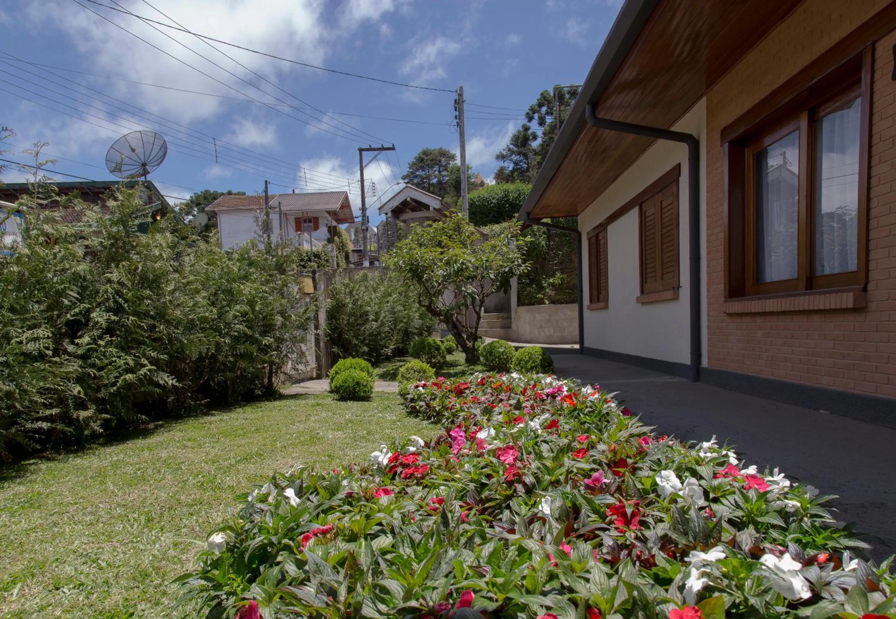 Property building in Pousada Recanto Feliz