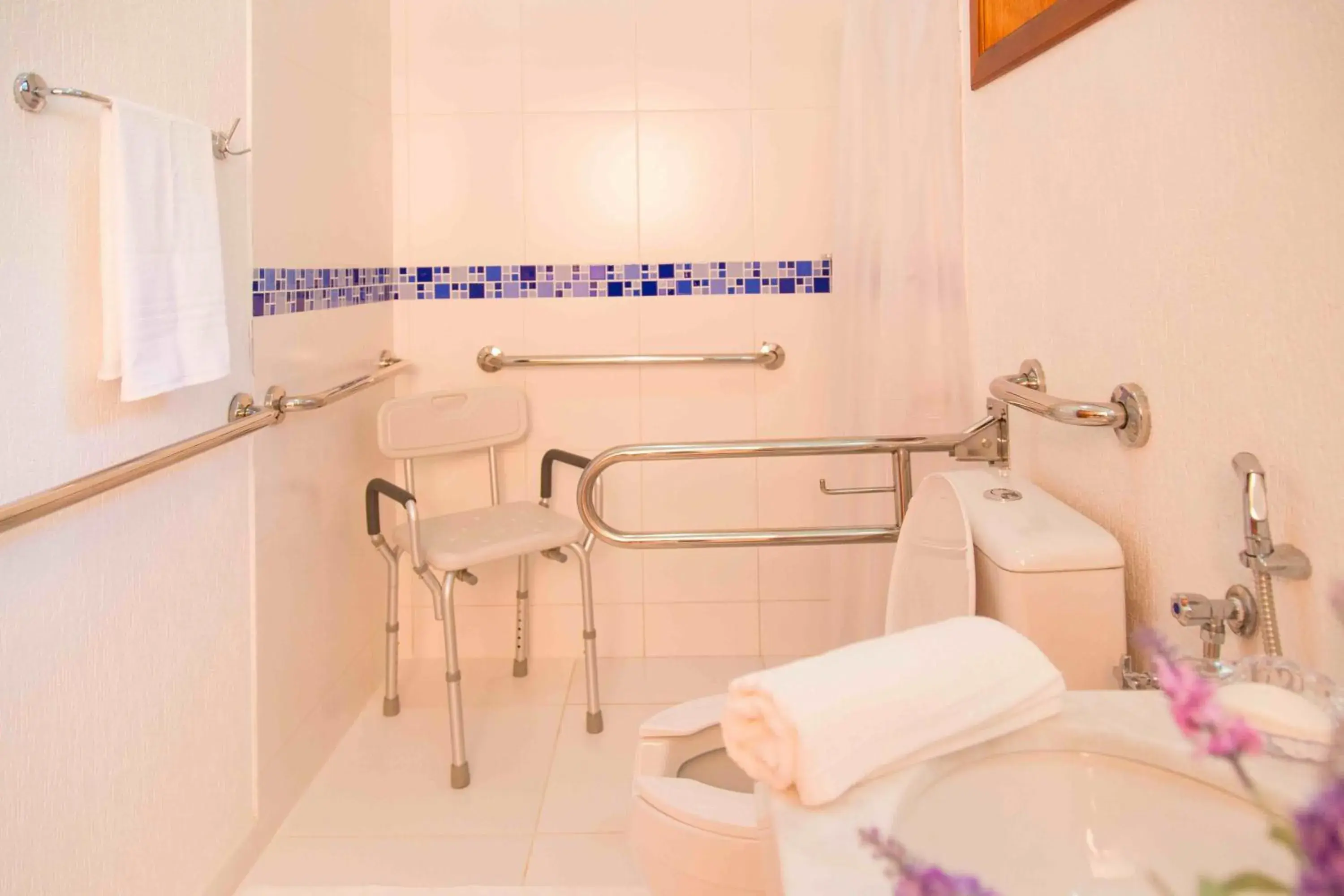 Queen Room - Disability Access in Pousada Recanto Feliz Queen Room - Disability Access in Pousada Recanto Feliz