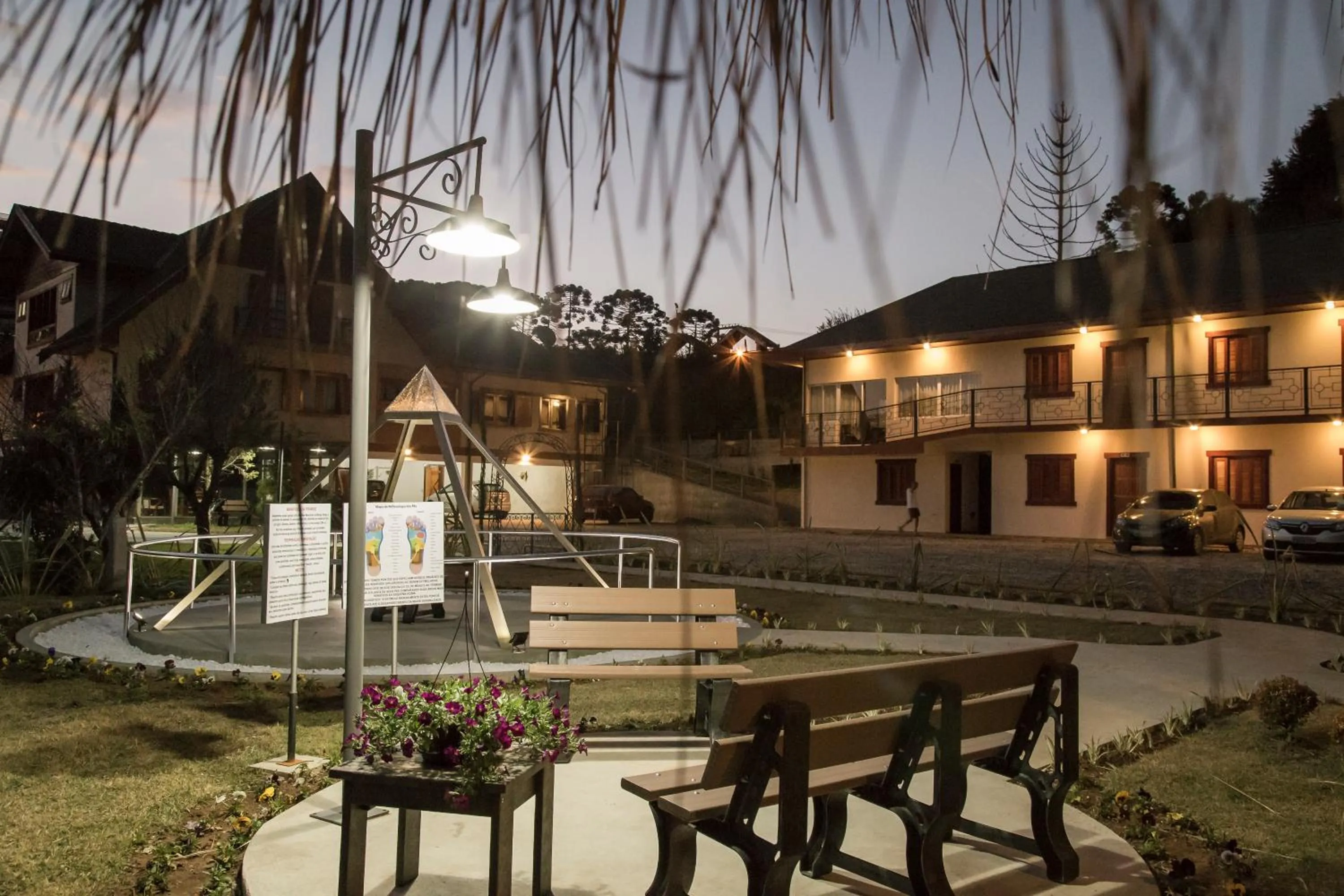 Night in Pousada Recanto Feliz