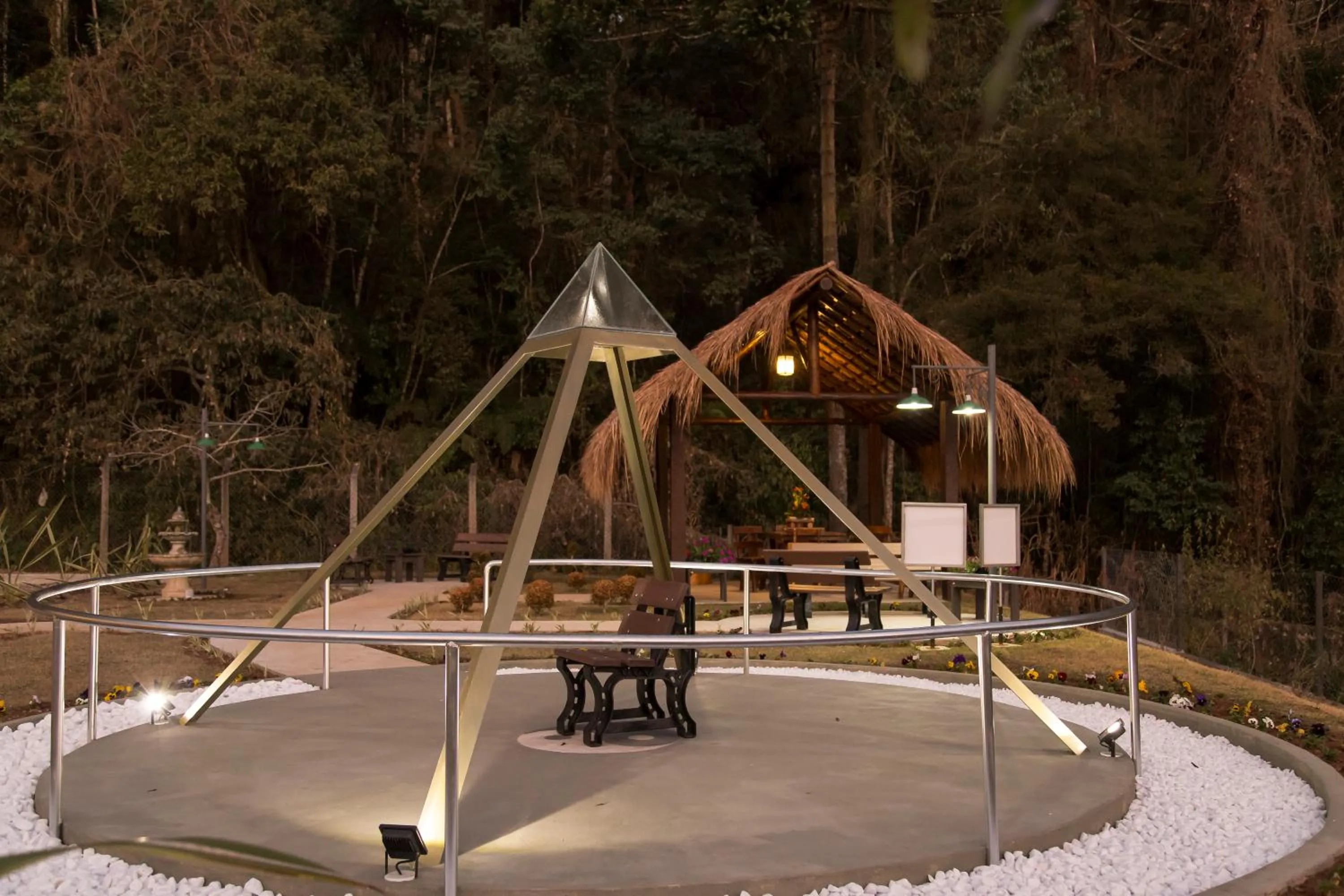 Garden in Pousada Recanto Feliz