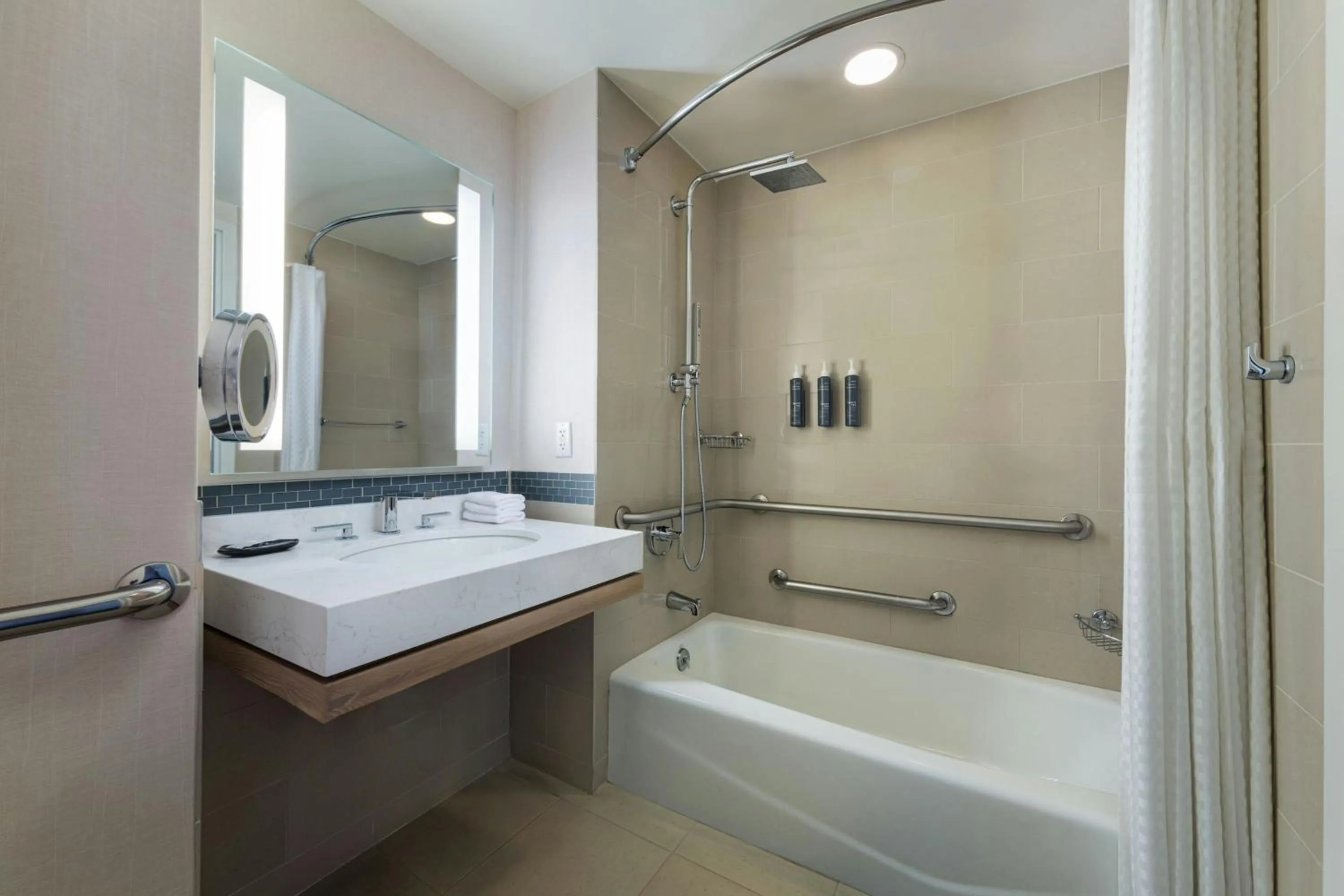 Bathroom in The Westin Jersey City Newport