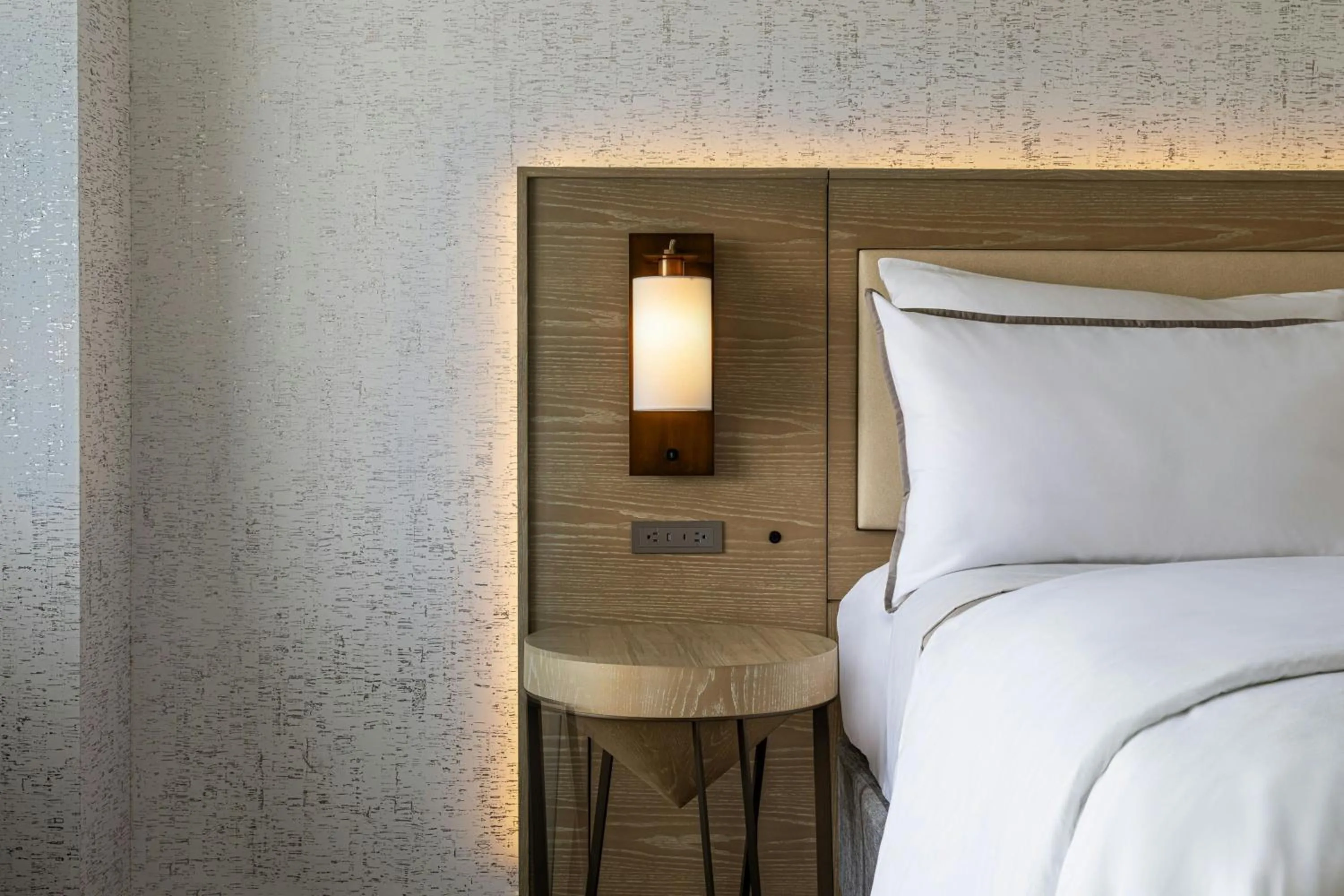 Photo of the whole room, Bed in The Westin Jersey City Newport