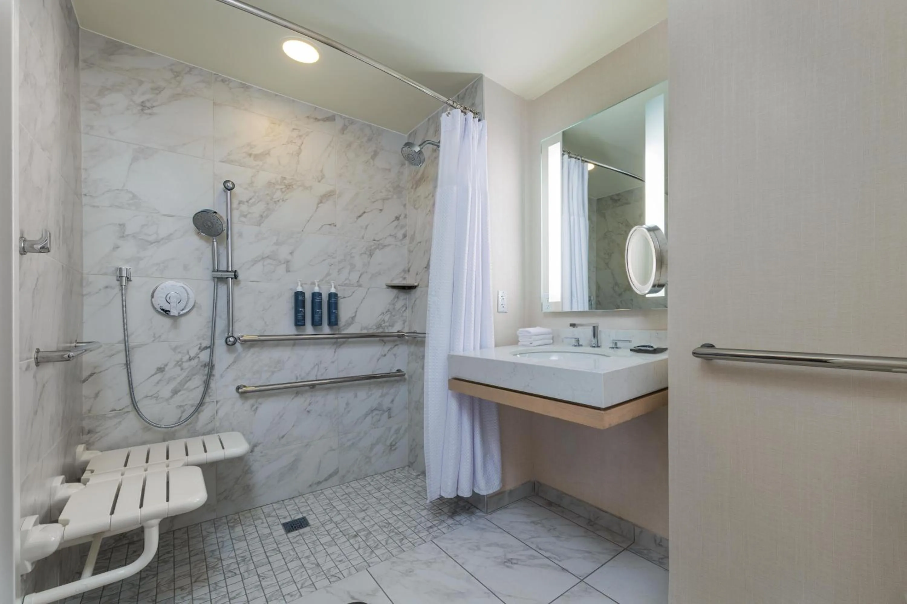 Shower in The Westin Jersey City Newport