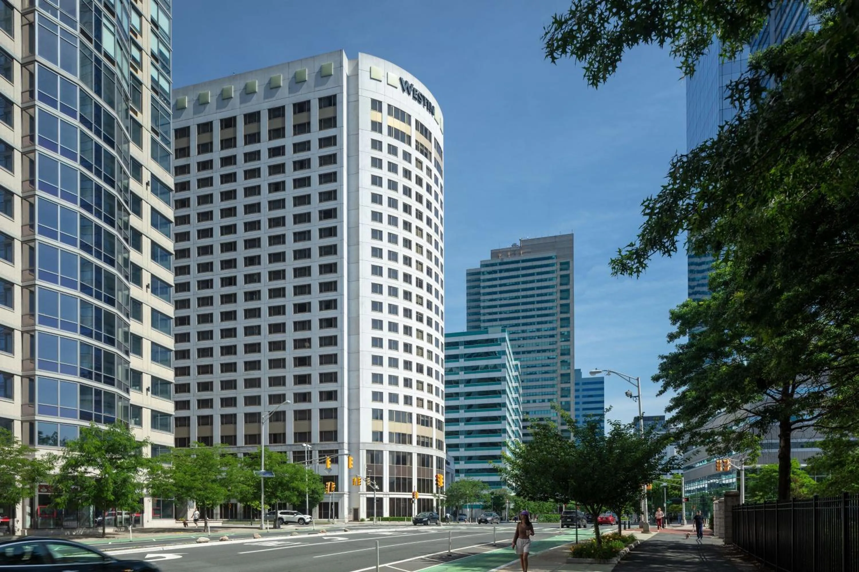 Property building in The Westin Jersey City Newport