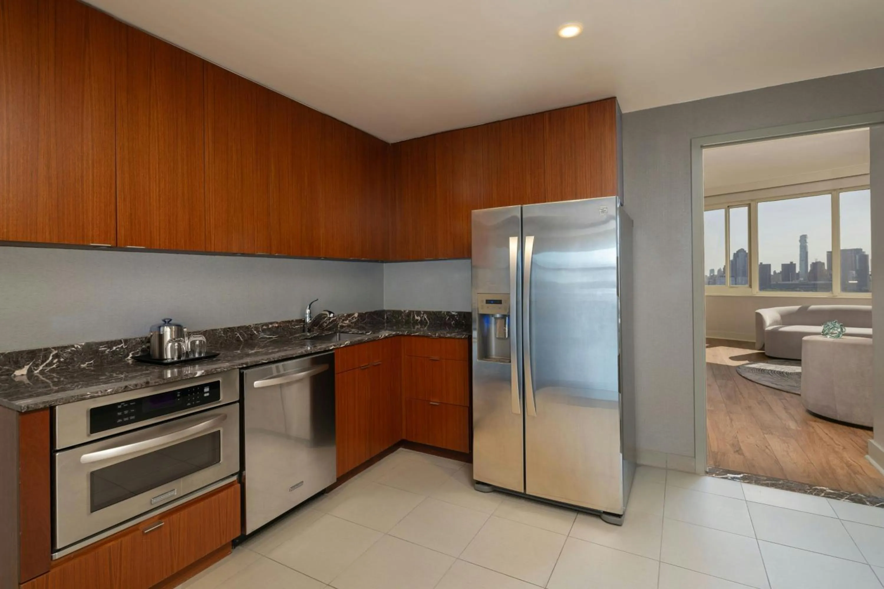 Kitchen or kitchenette in The Westin Jersey City Newport