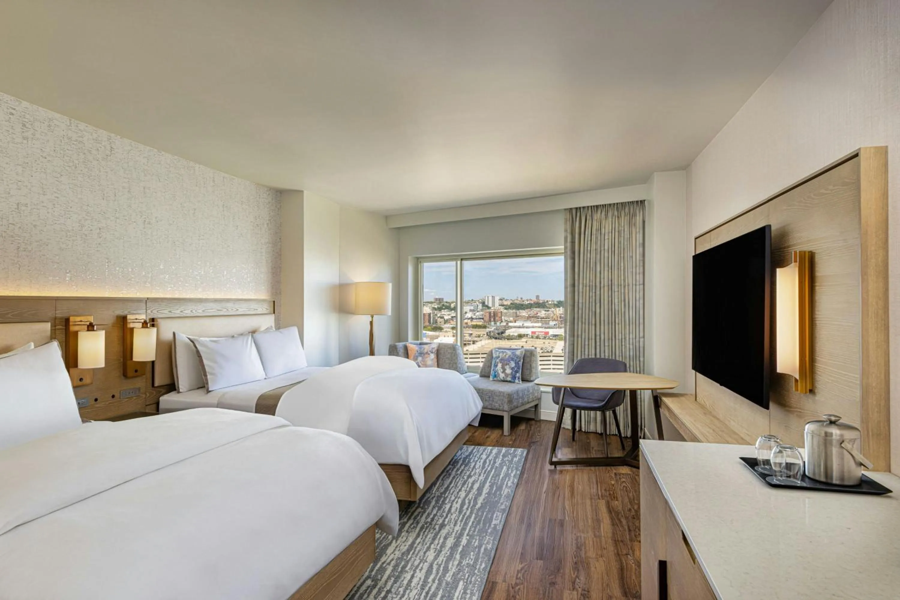 Bedroom, Bed in The Westin Jersey City Newport