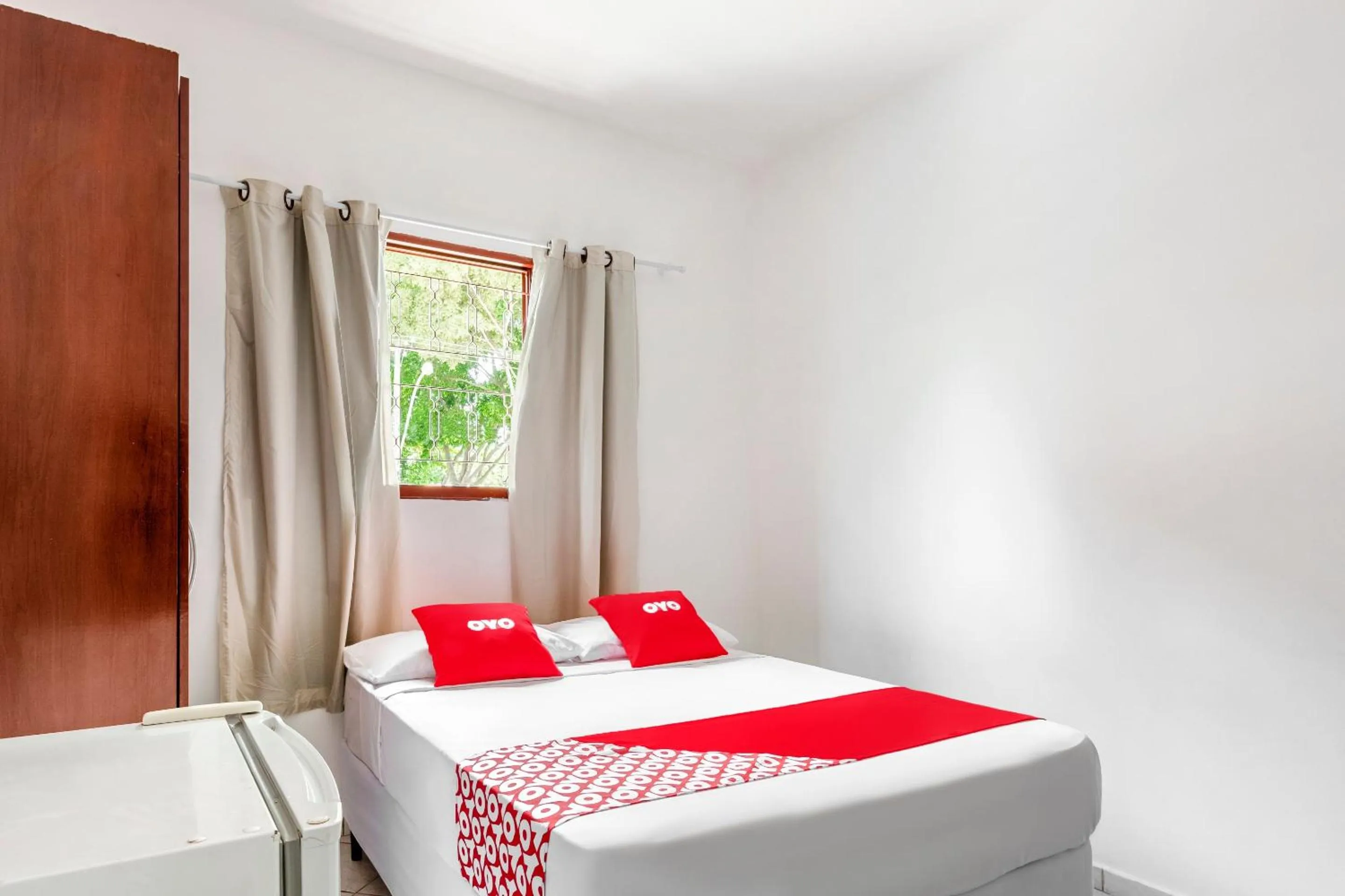 Bedroom, Bed in OYO Pousada Tia Léo Campinas