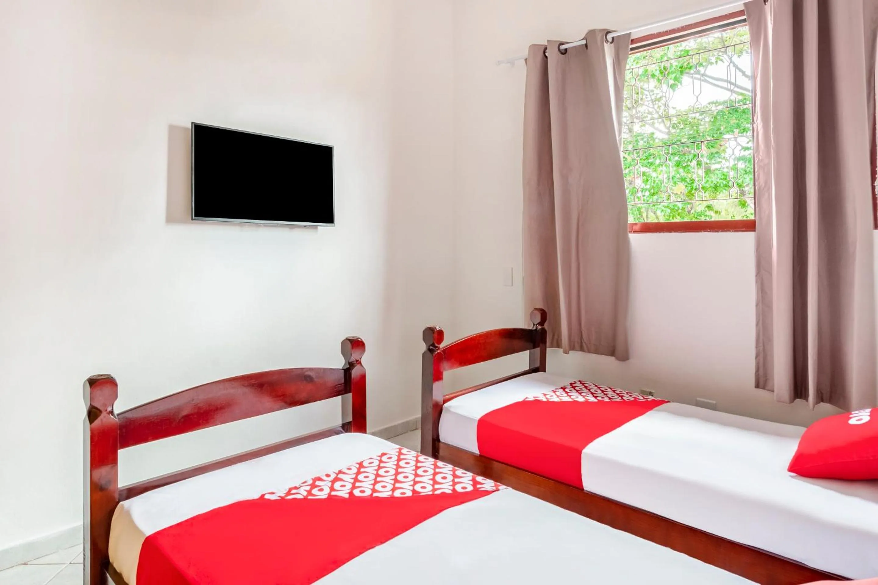 Bedroom, Bed in OYO Pousada Tia Léo Campinas