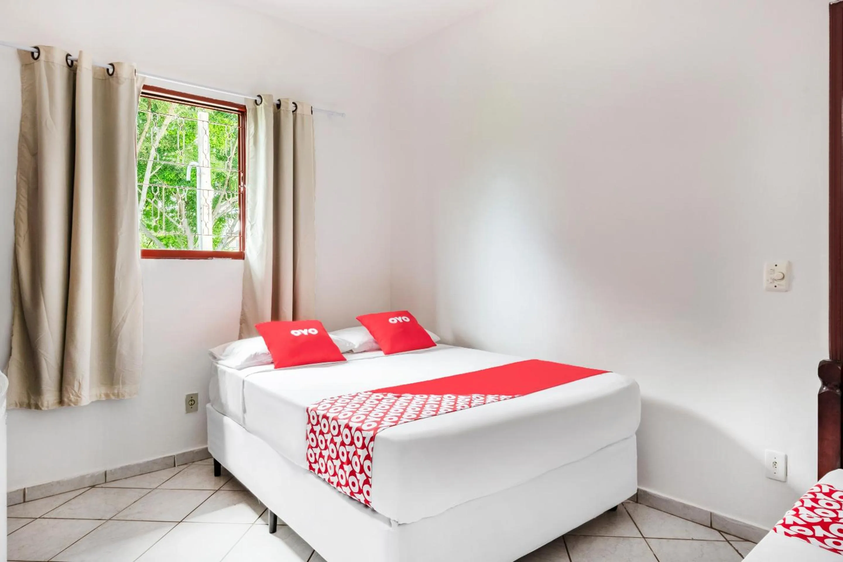 Bedroom, Bed in OYO Pousada Tia Léo Campinas