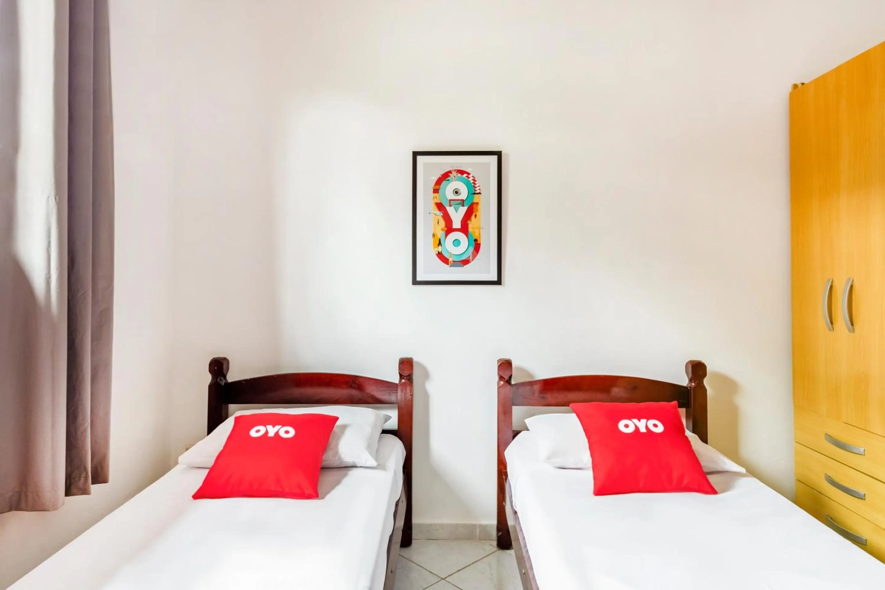 Bedroom, Bed in OYO Pousada Tia Léo Campinas